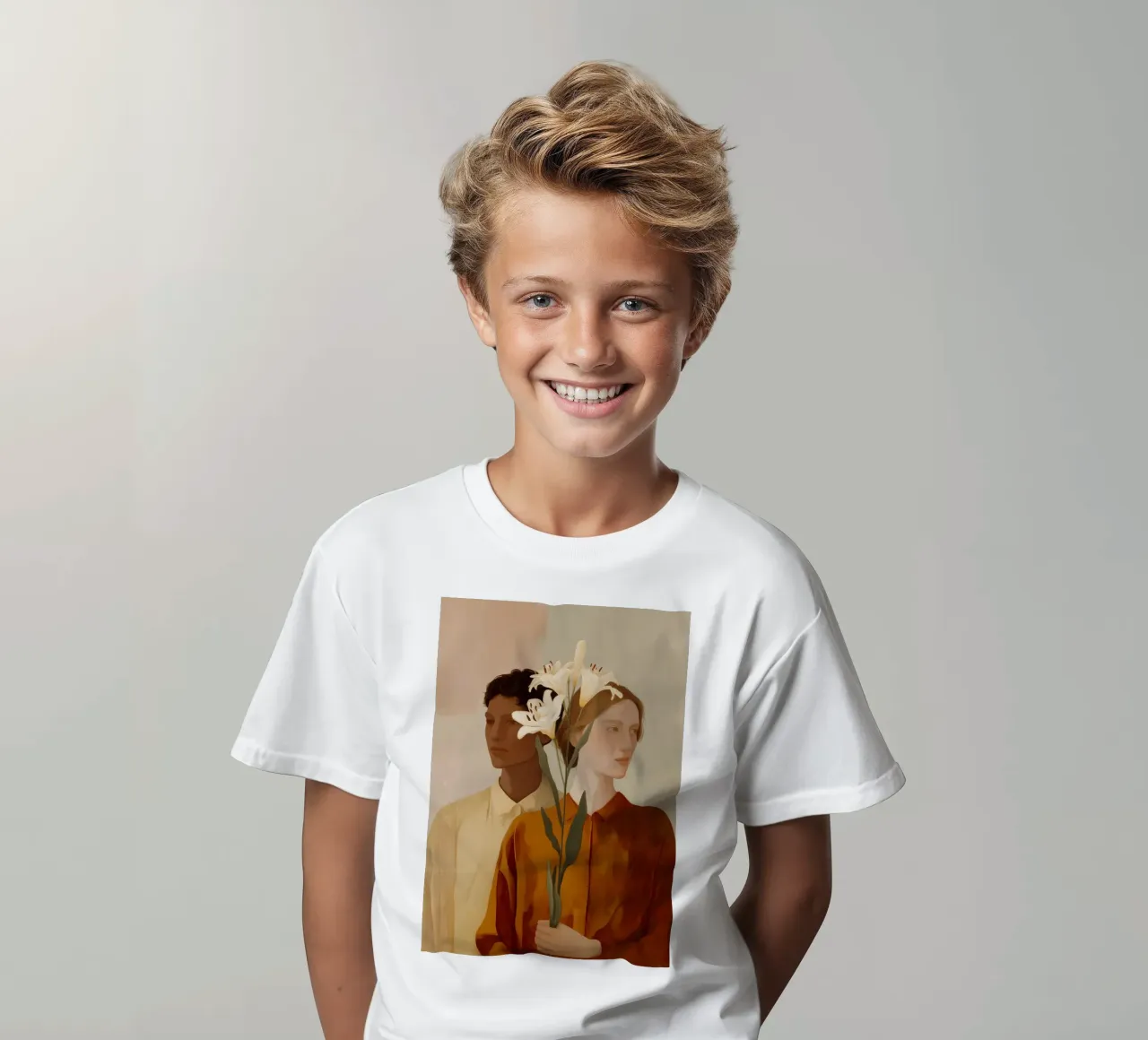 Between Us t-shirt bambini da Amelie Rose