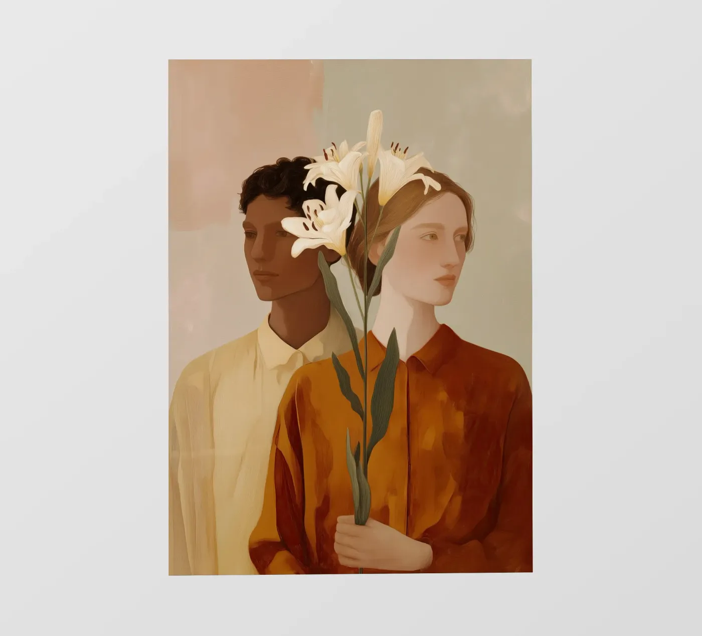 Between Us fotobehang van Amelie Rose