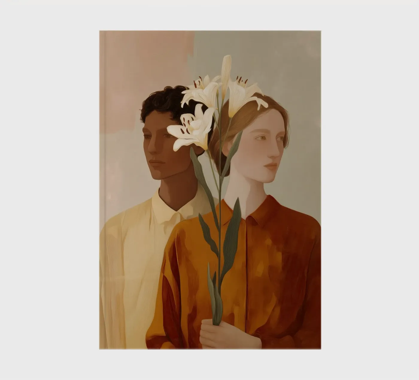 Between Us notebook by Amelie Rose