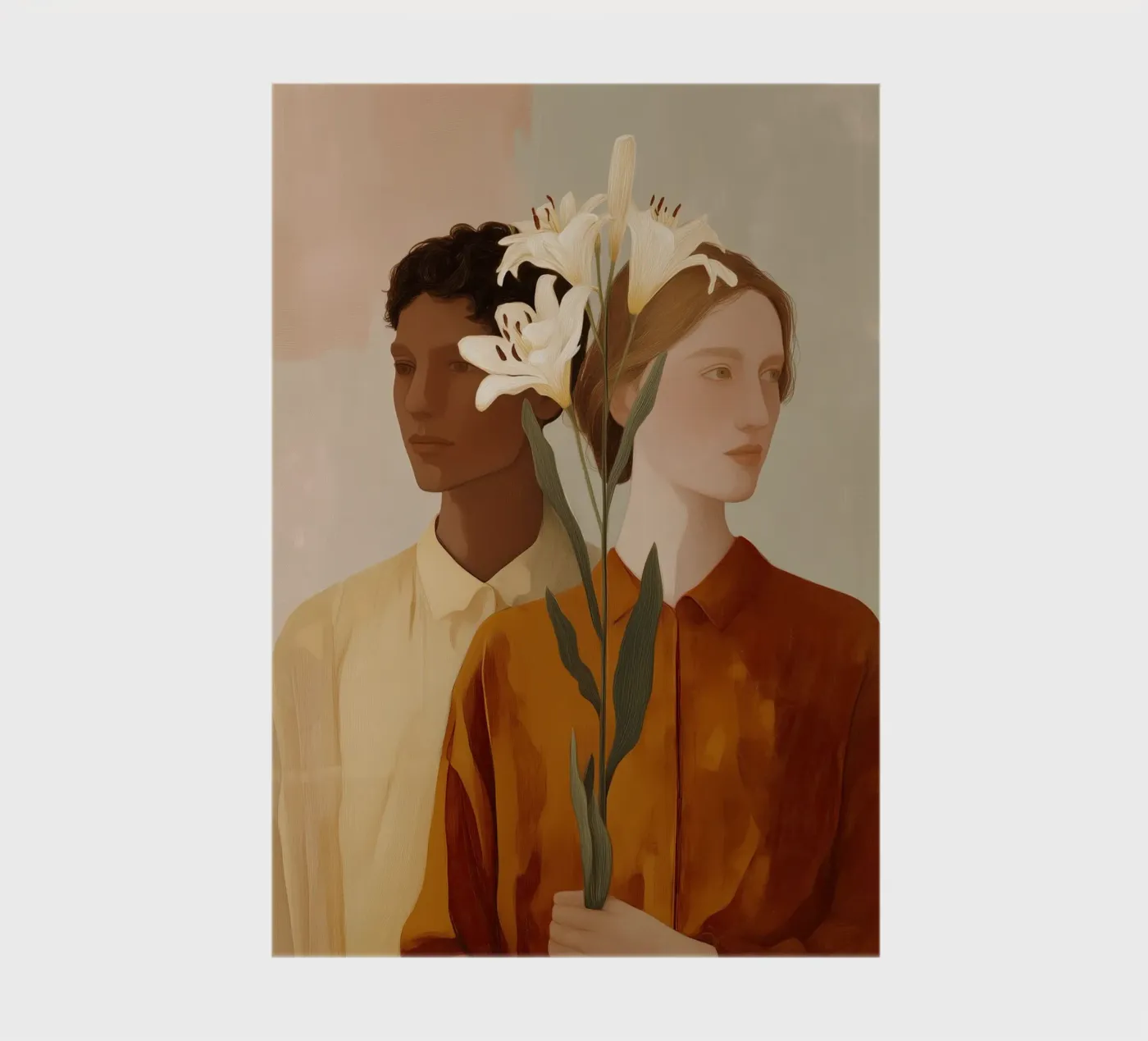 Between Us notebook by Amelie Rose