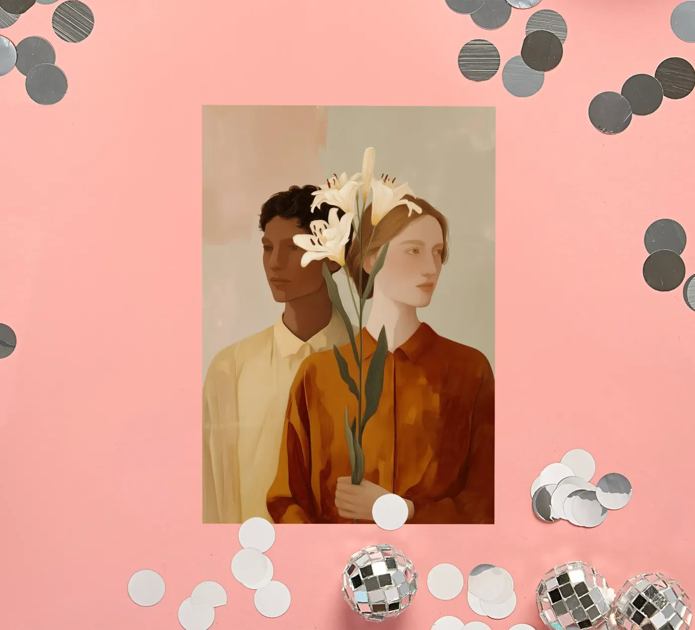 Between Us autocollant de Amelie Rose