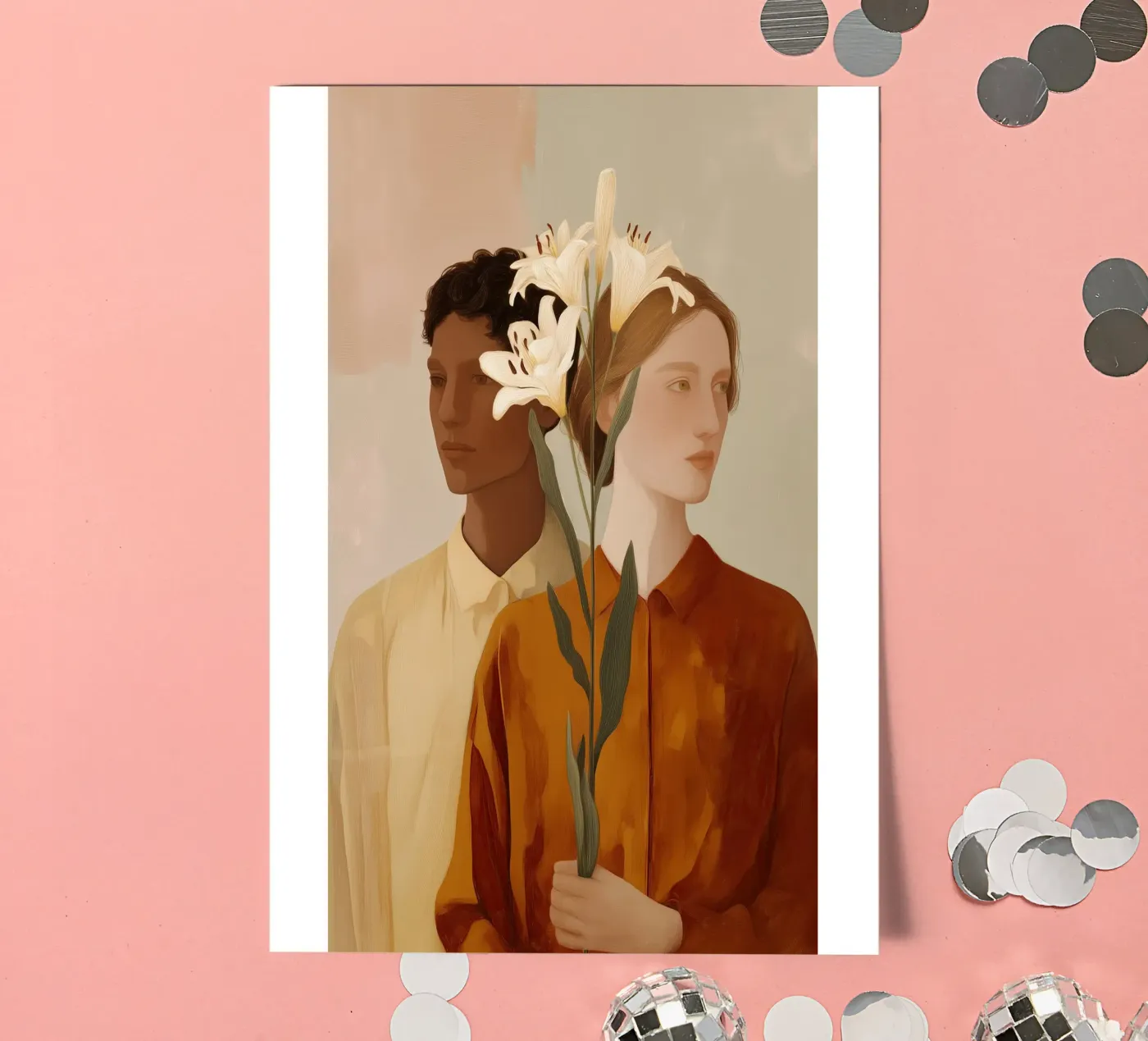 Between Us stickervel van Amelie Rose