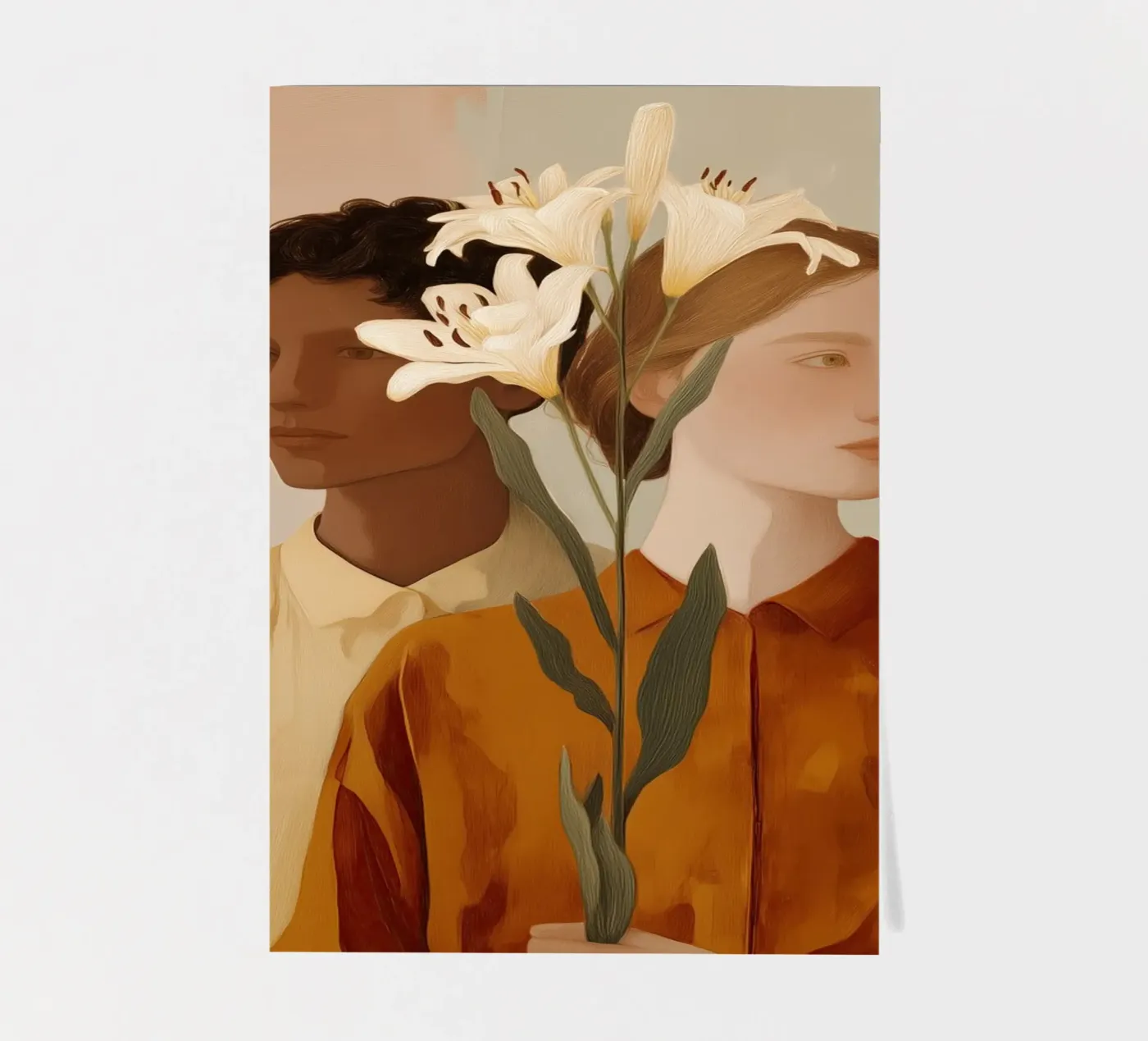 Between Us stickervel van Amelie Rose