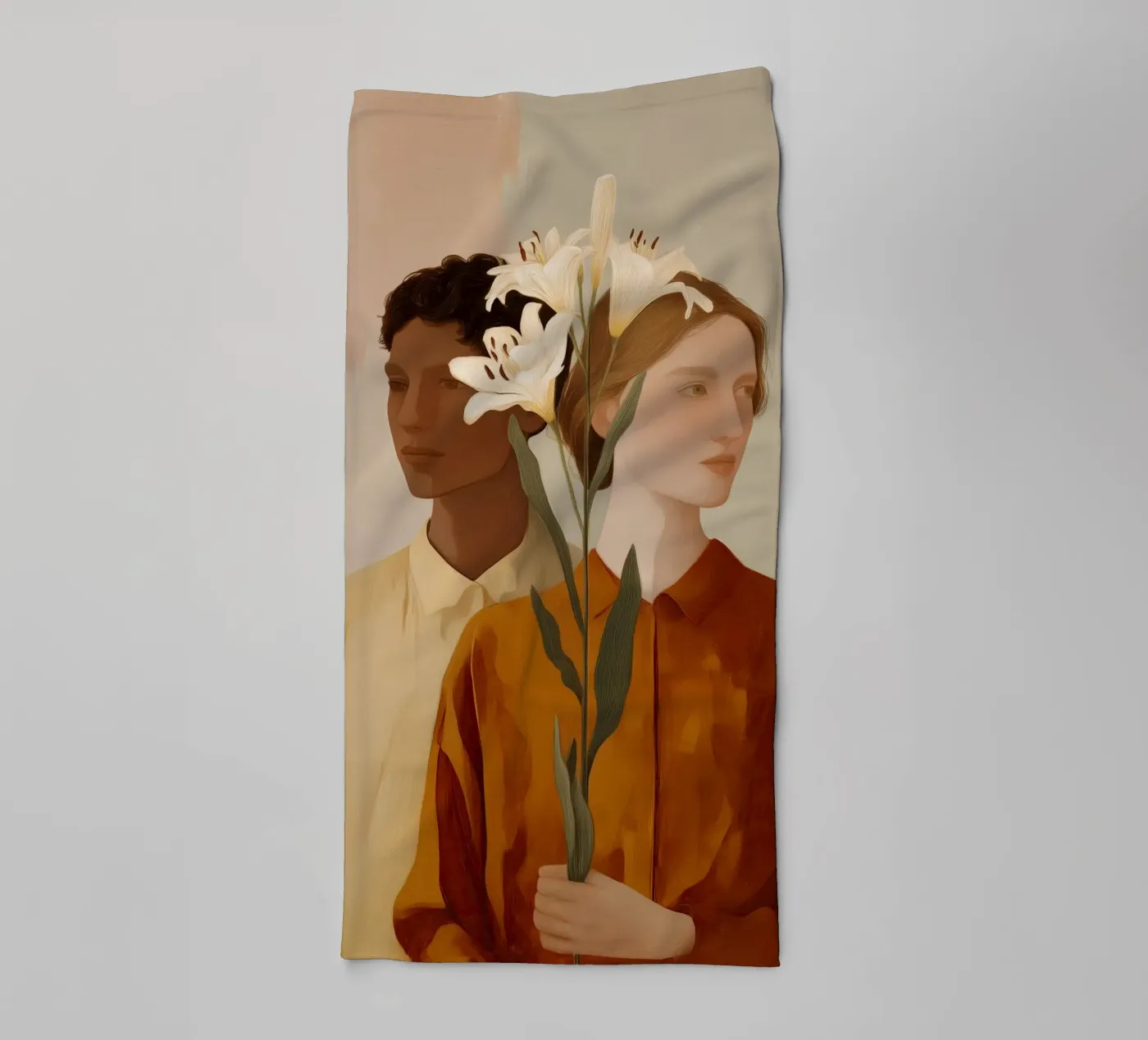 Between Us towel by Amelie Rose