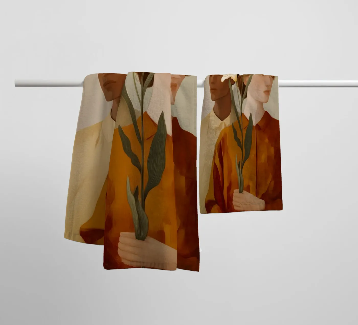 Between Us towel by Amelie Rose