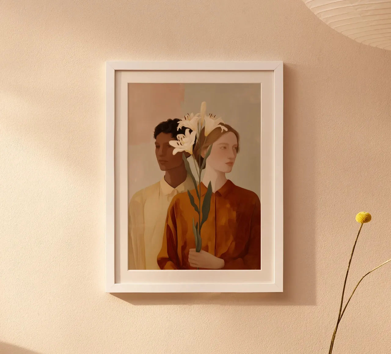 Between Us poster by Amelie Rose