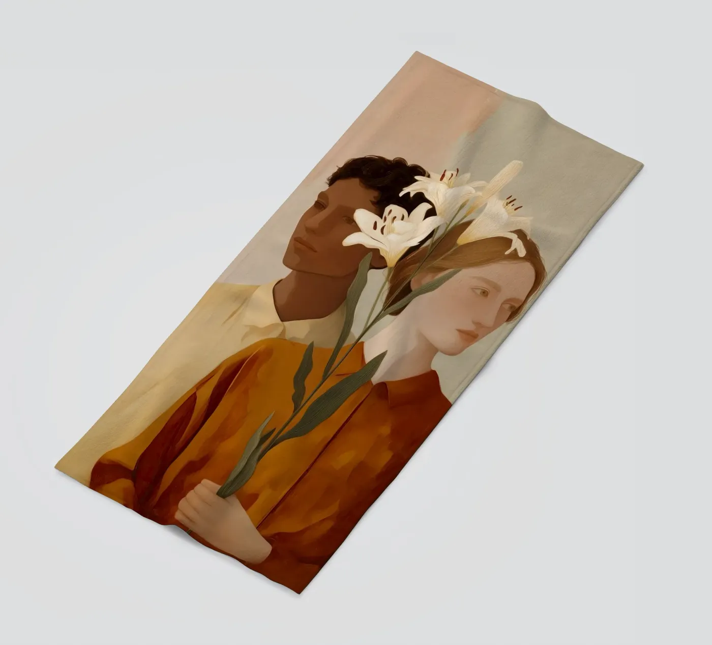 Between Us strandhanddoek van Amelie Rose