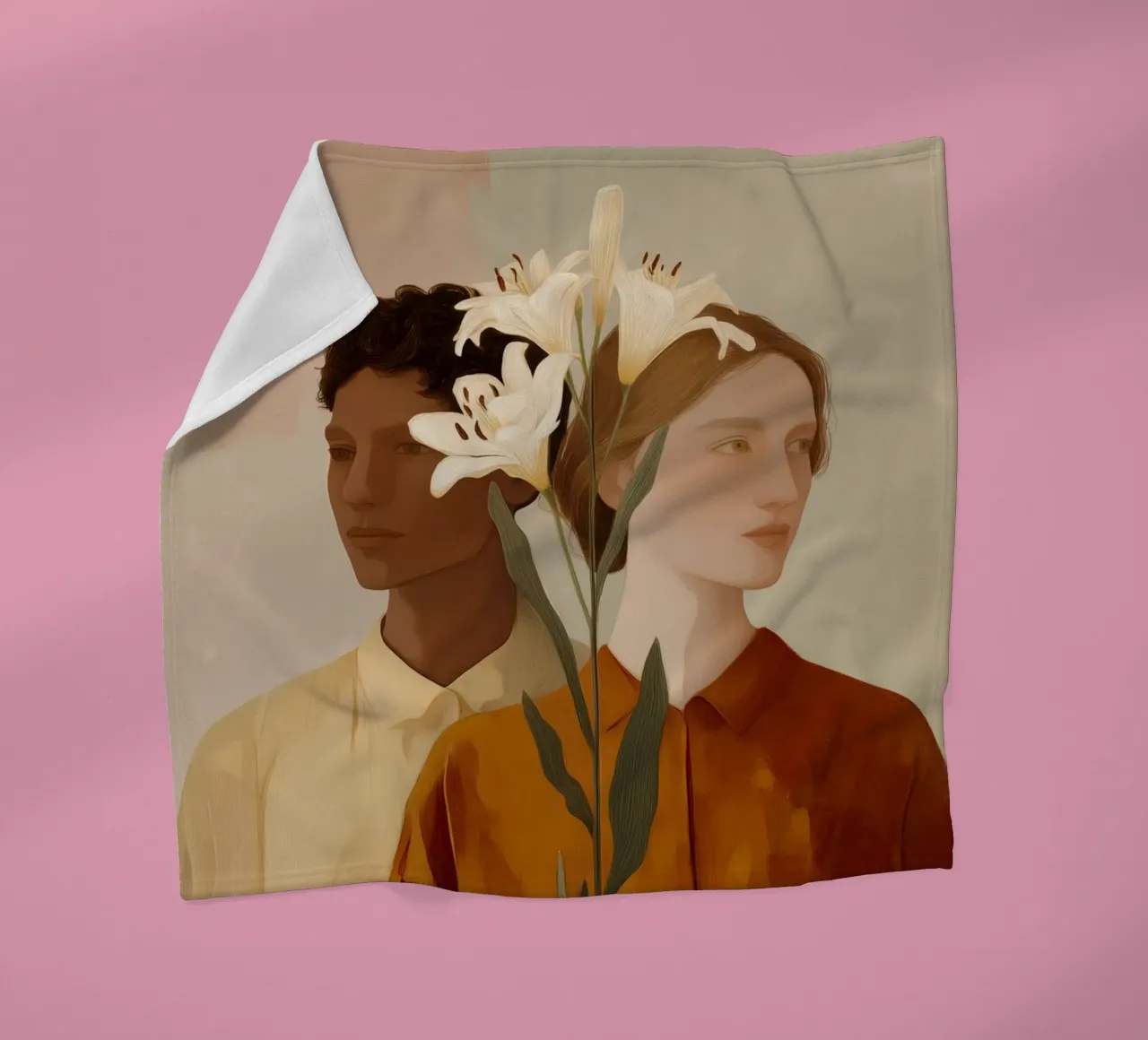 Between Us fleecedeken van Amelie Rose