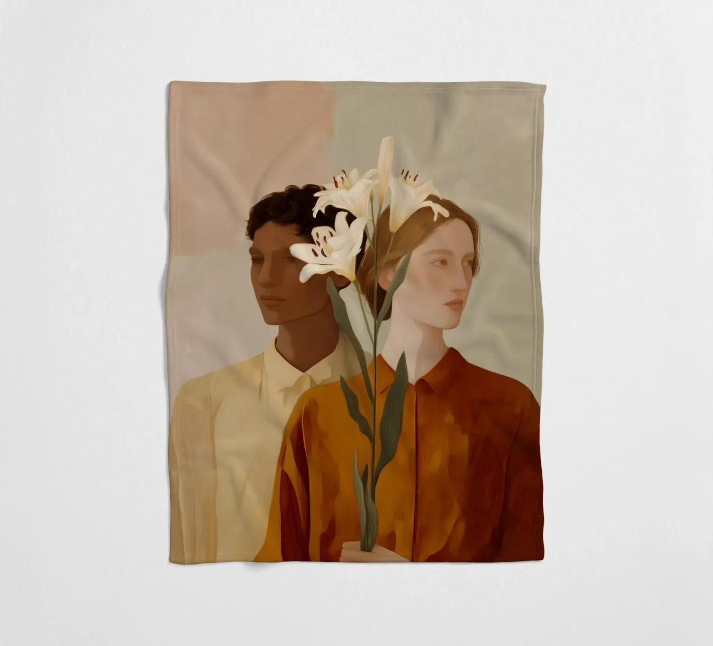 Between Us fleecedeken van Amelie Rose