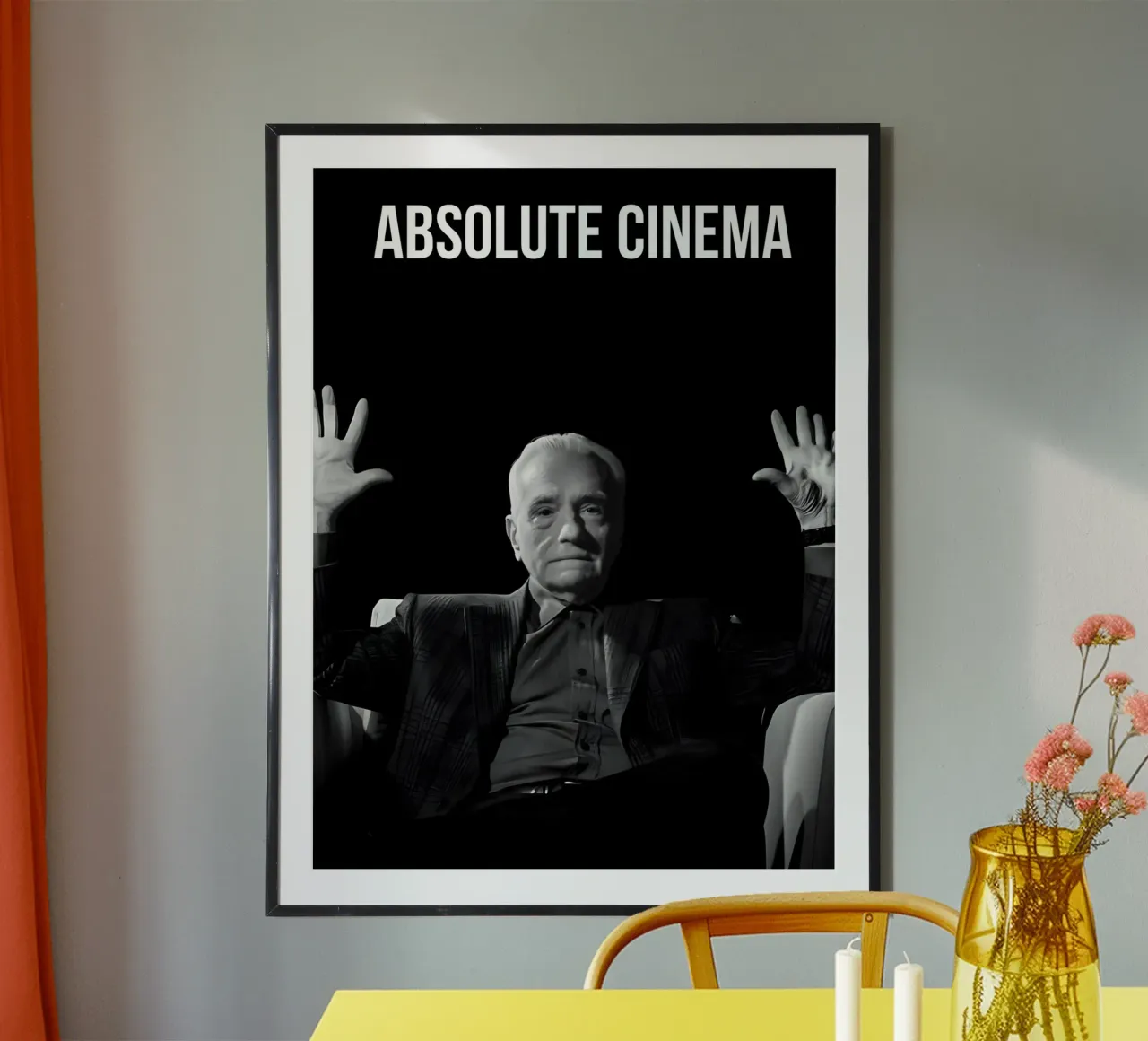 Absolute cinema poster by Funny Frame Factory