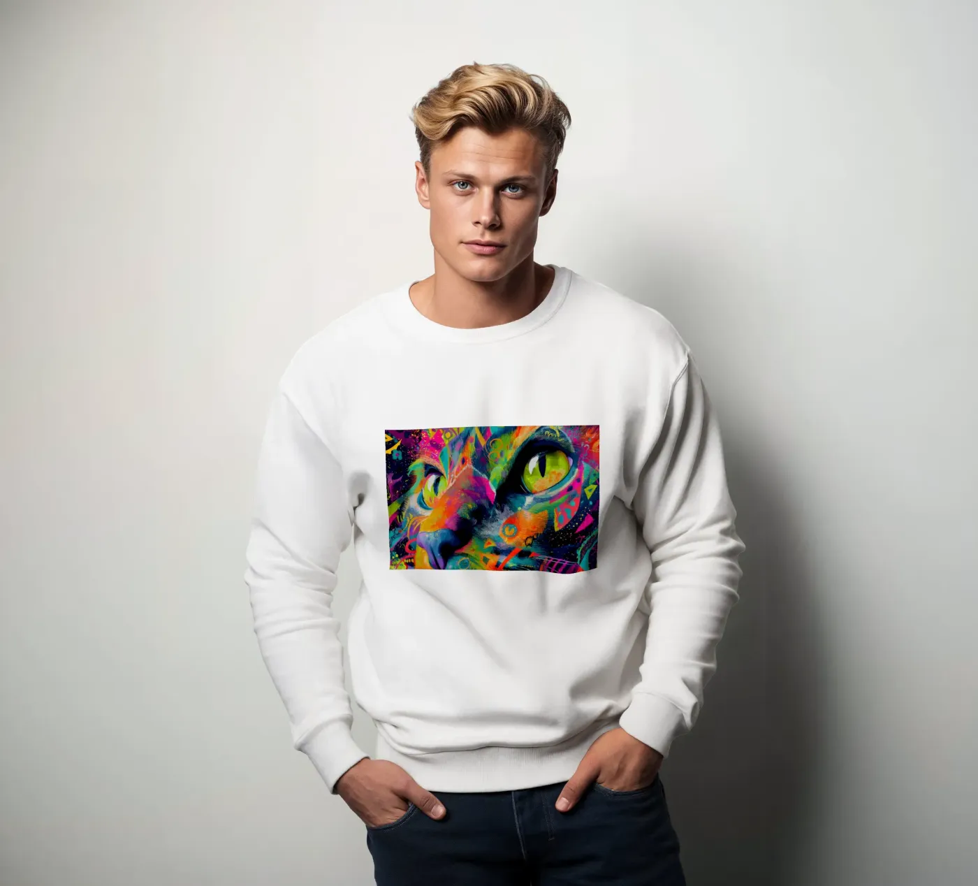 Cat felpa da Art Unleashed