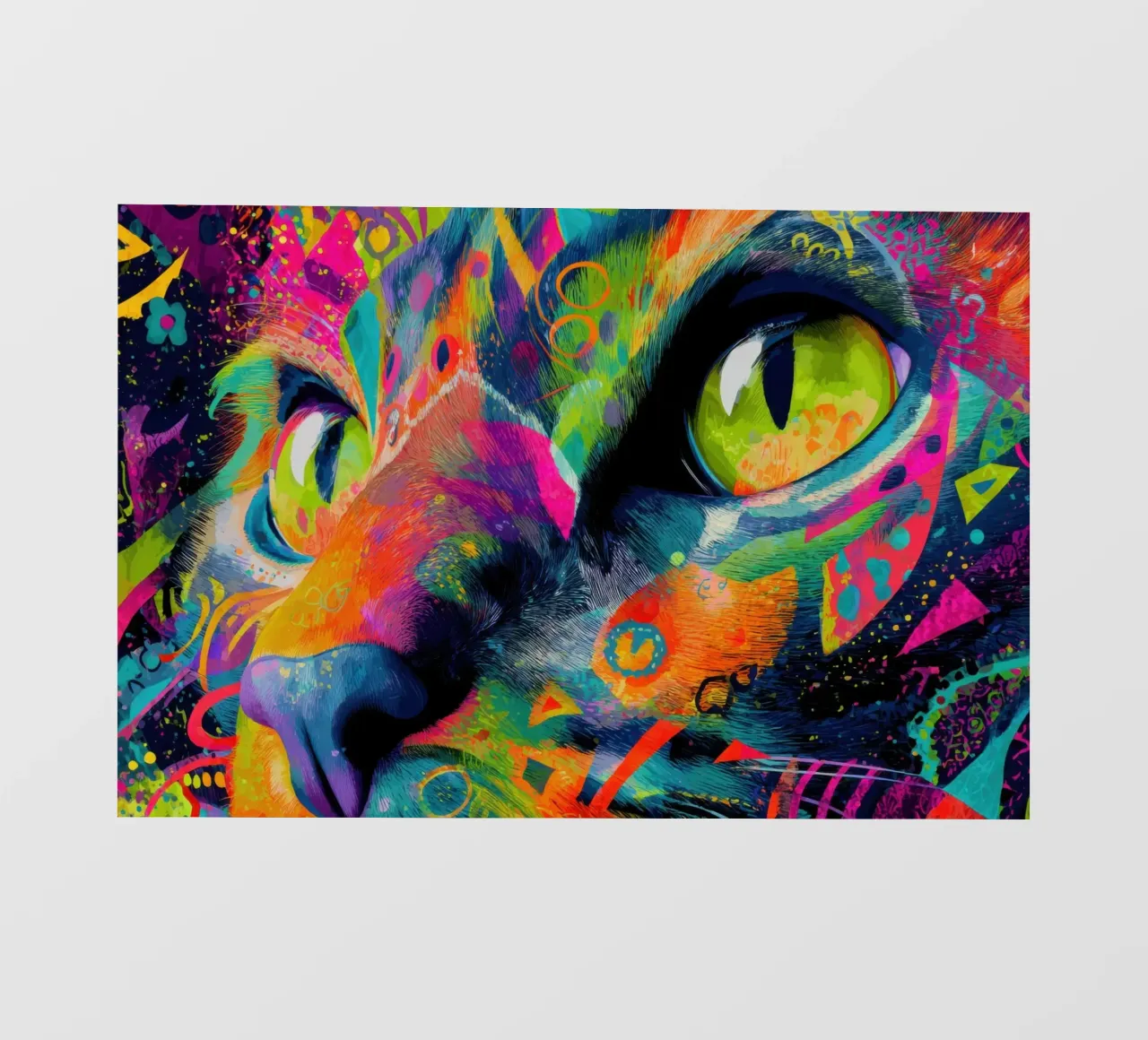 Cat pellicola backlit da Art Unleashed