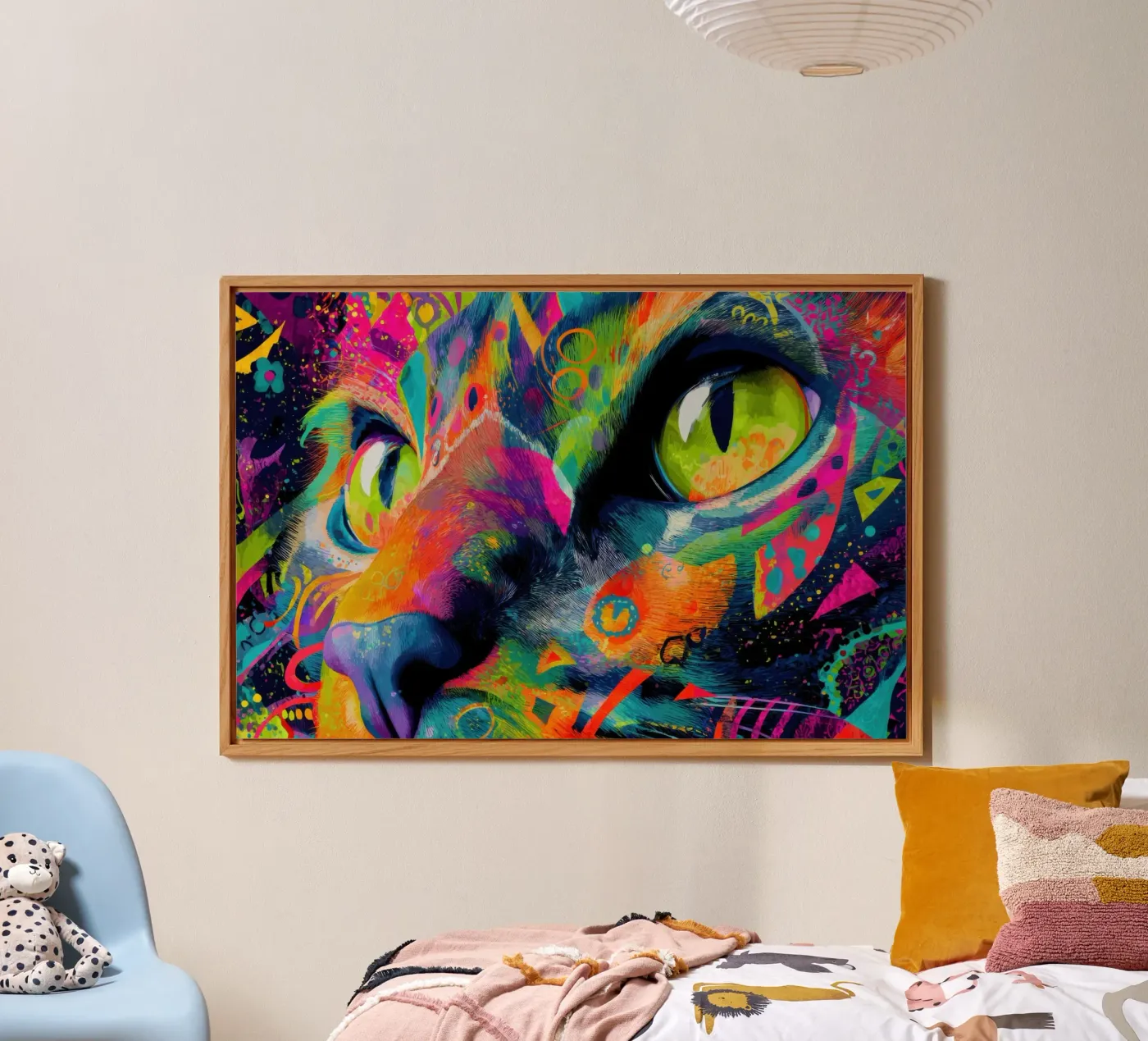 Cat panneau forex de Art Unleashed