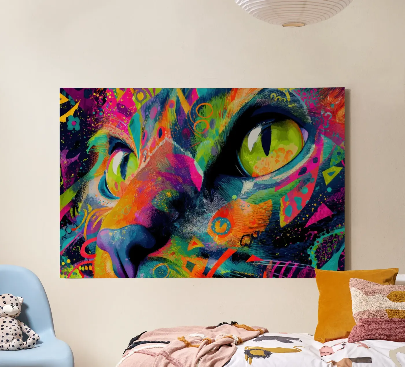 Cat canvas by Art Unleashed
