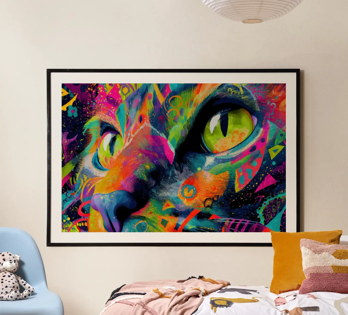 Cat poster van Art Unleashed