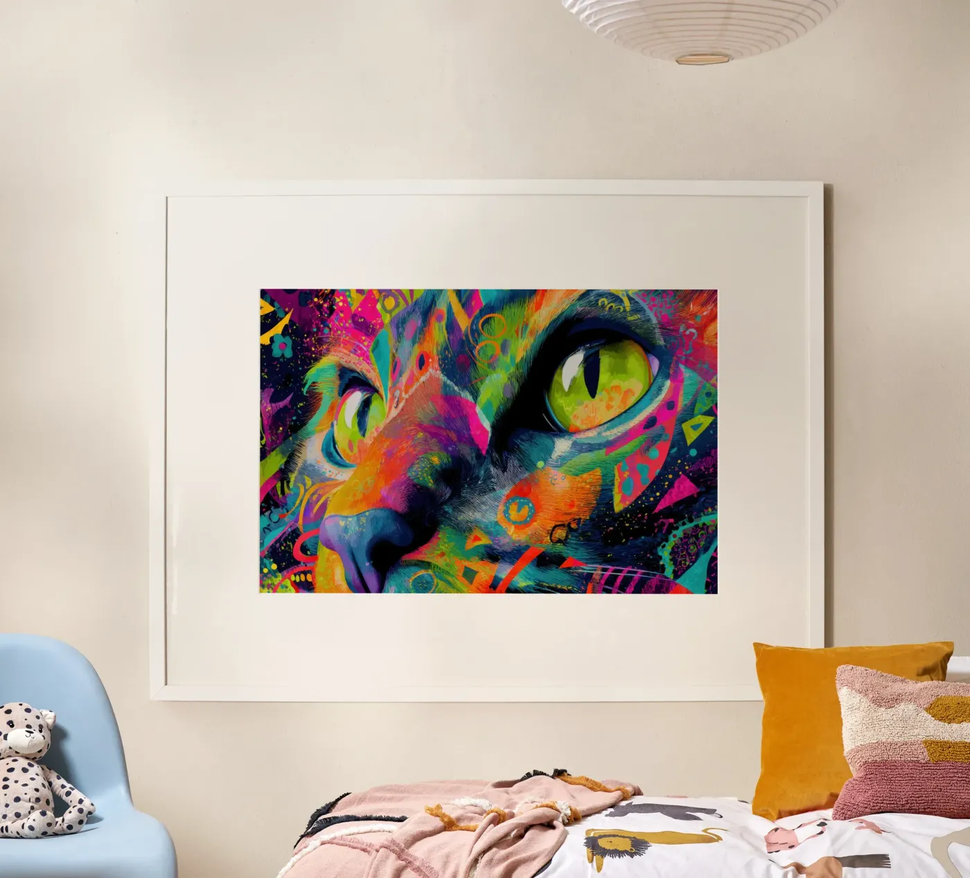 Cat poster van Art Unleashed