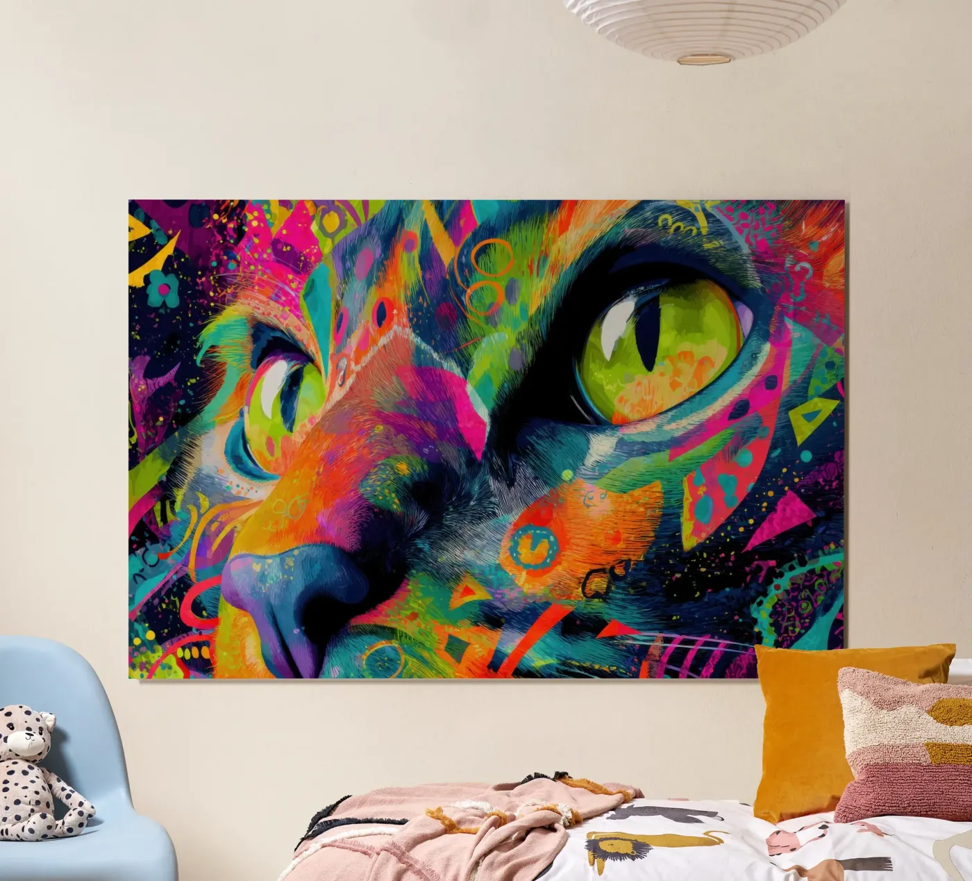 Cat poster van Art Unleashed