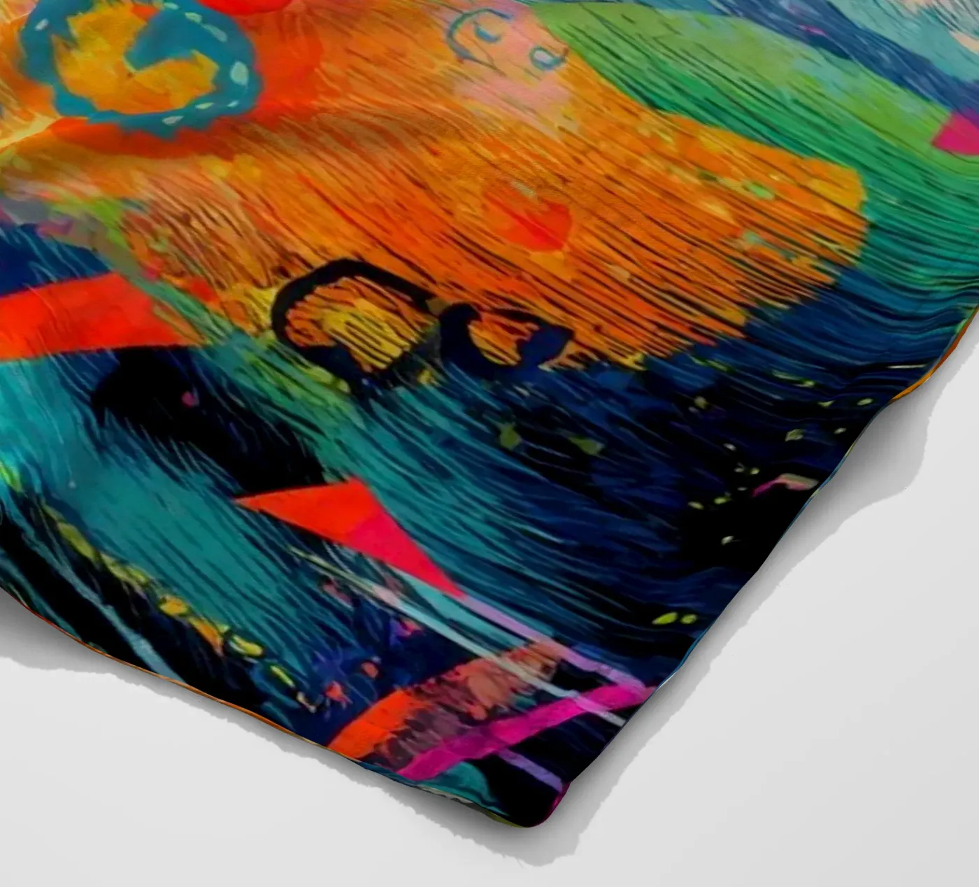 Cat Fleecedecke von Art Unleashed
