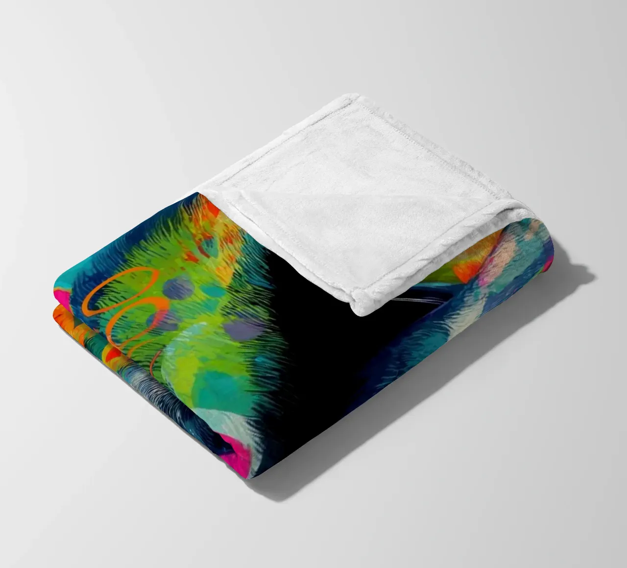 Cat fleecedeken van Art Unleashed