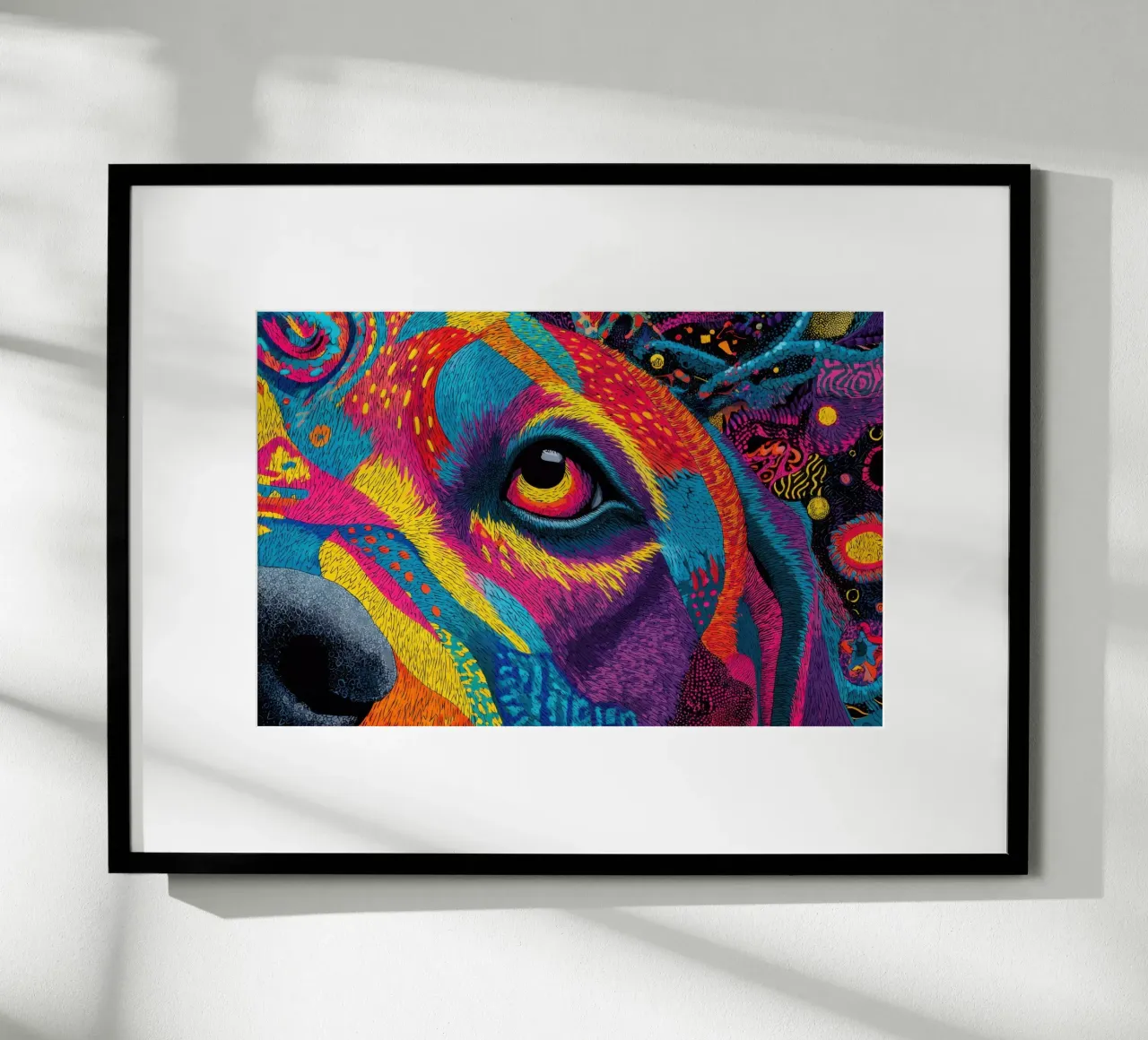 Dog poster da Art Unleashed