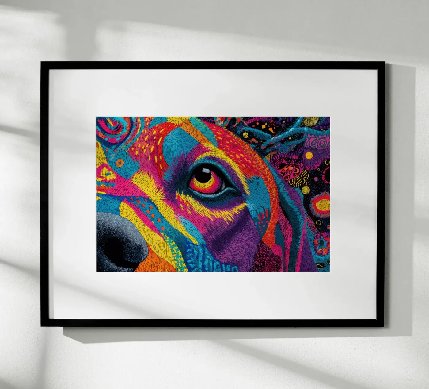 Dog poster by Art Unleashed