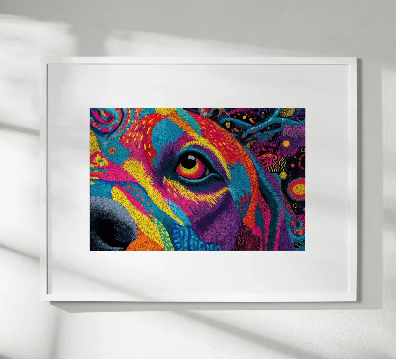 Dog poster da Art Unleashed