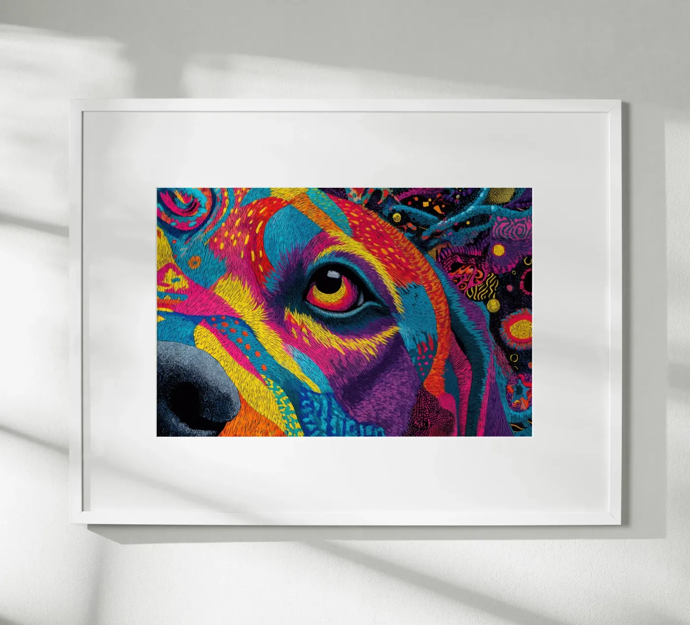 Dog poster by Art Unleashed