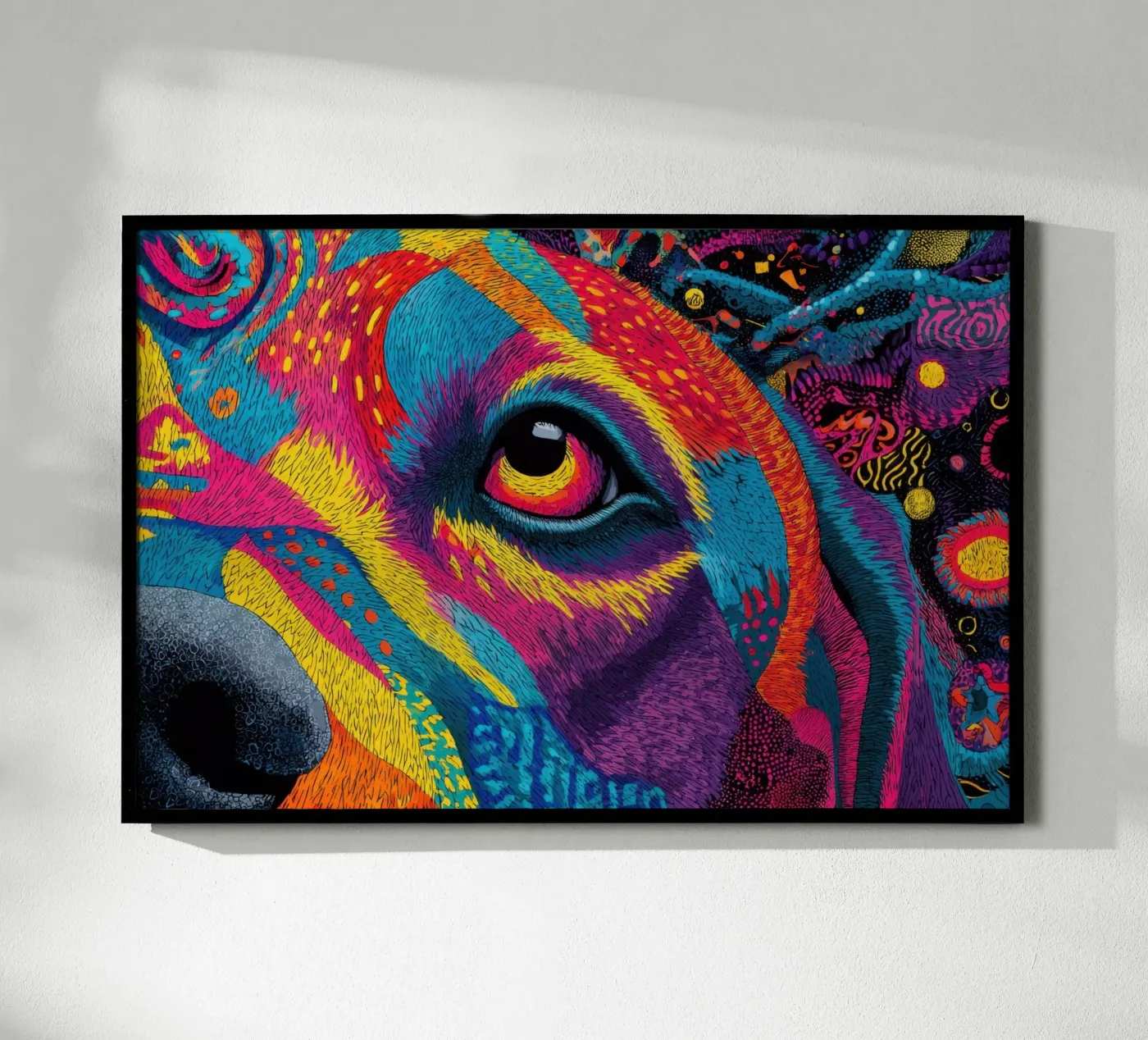 Dog poster by Art Unleashed