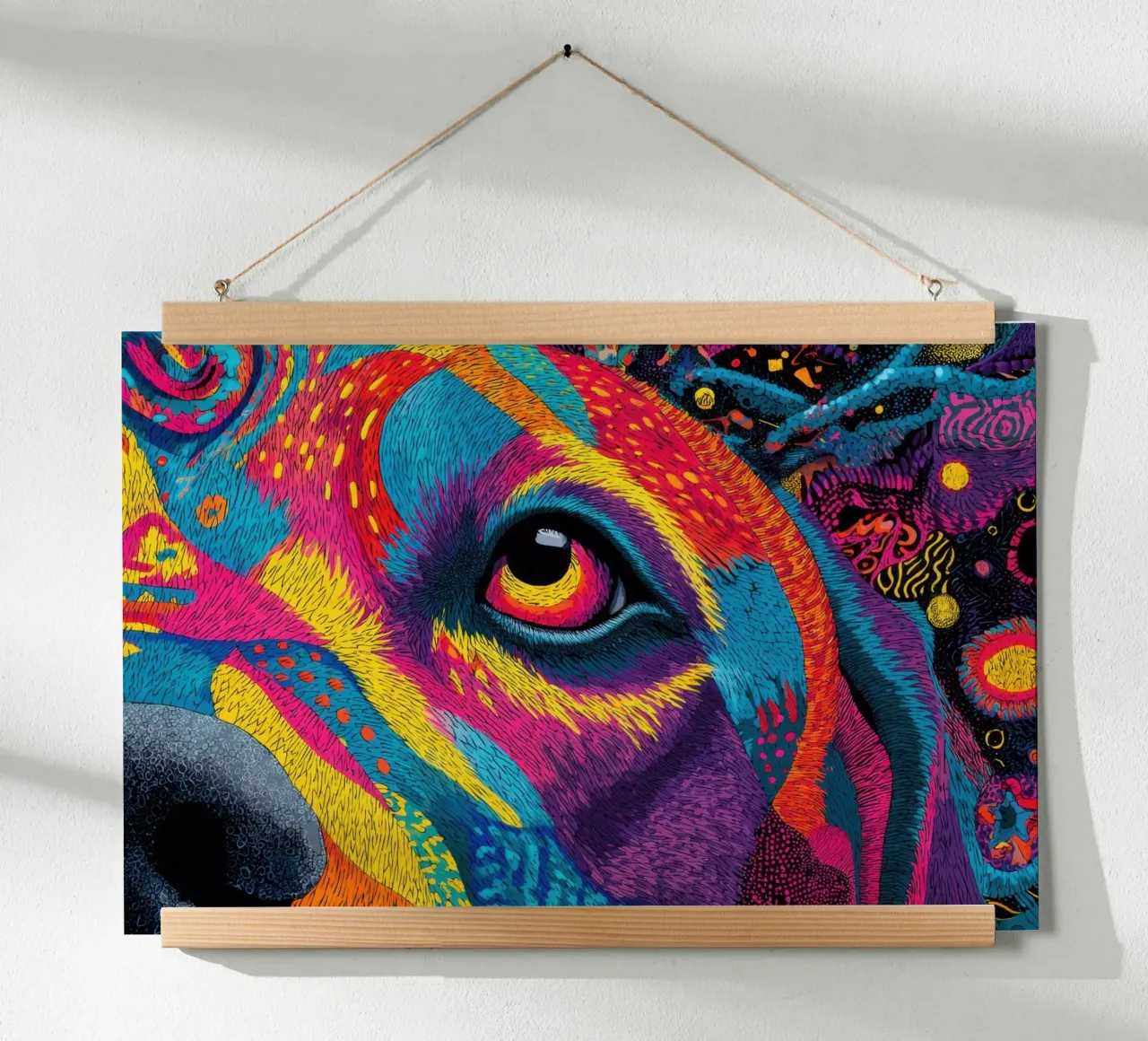 Dog poster da Art Unleashed