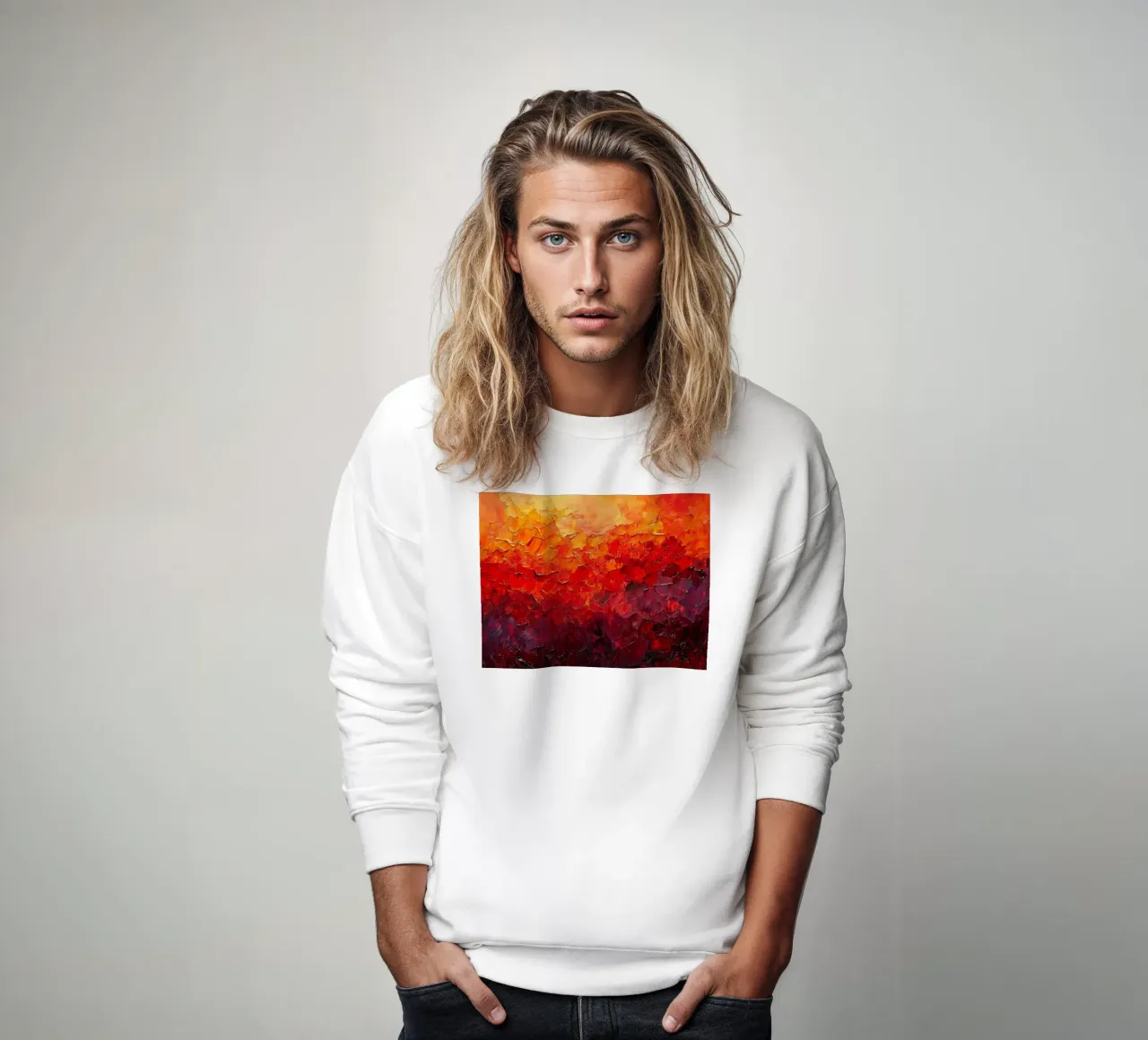 Glow felpa da Art Unleashed