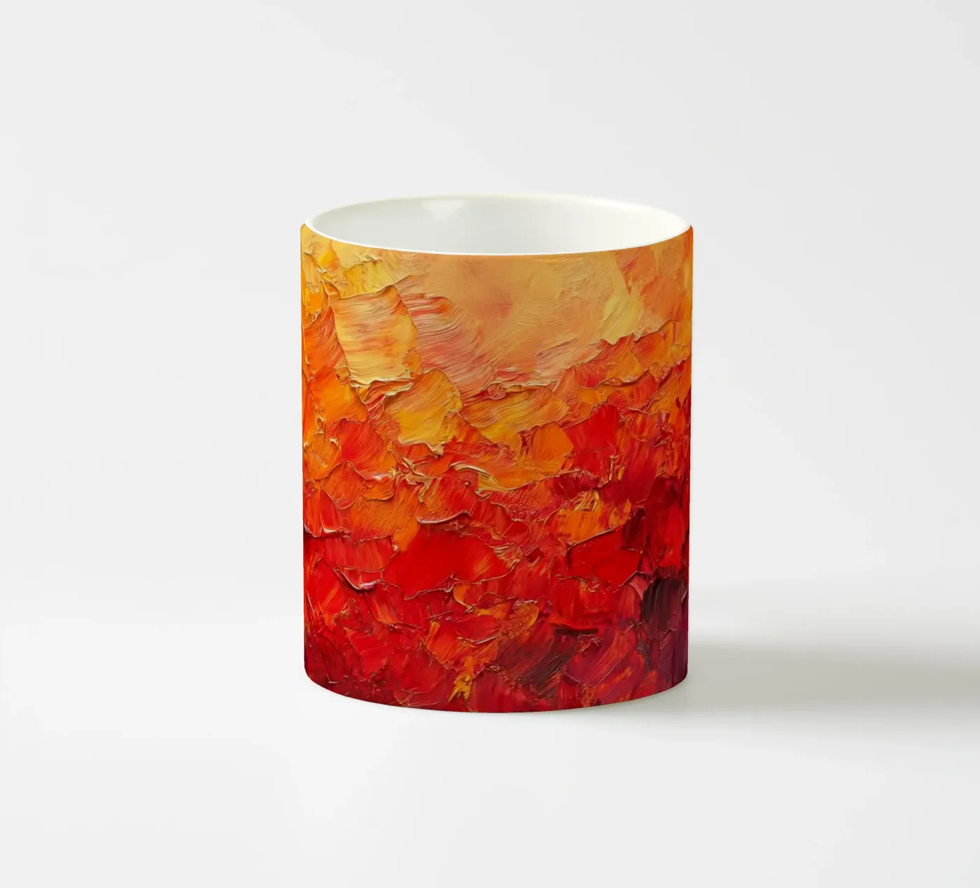 Glow ceramic mug by Art Unleashed