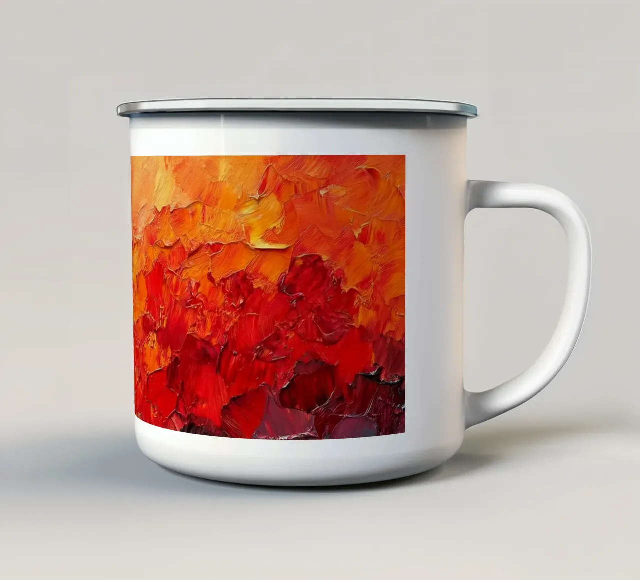 Glow tazza in smalto da Art Unleashed