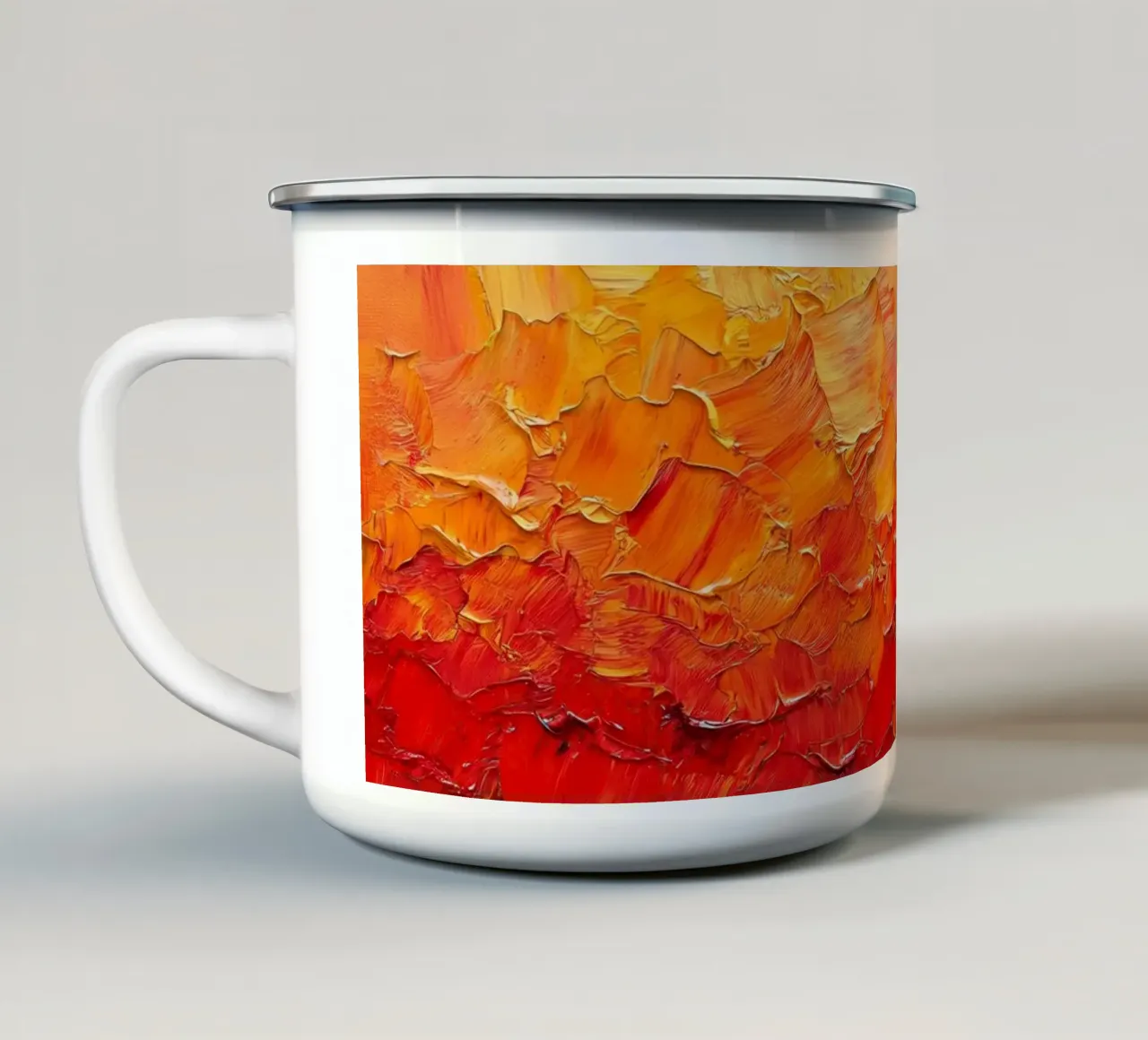 Glow tazza in smalto da Art Unleashed