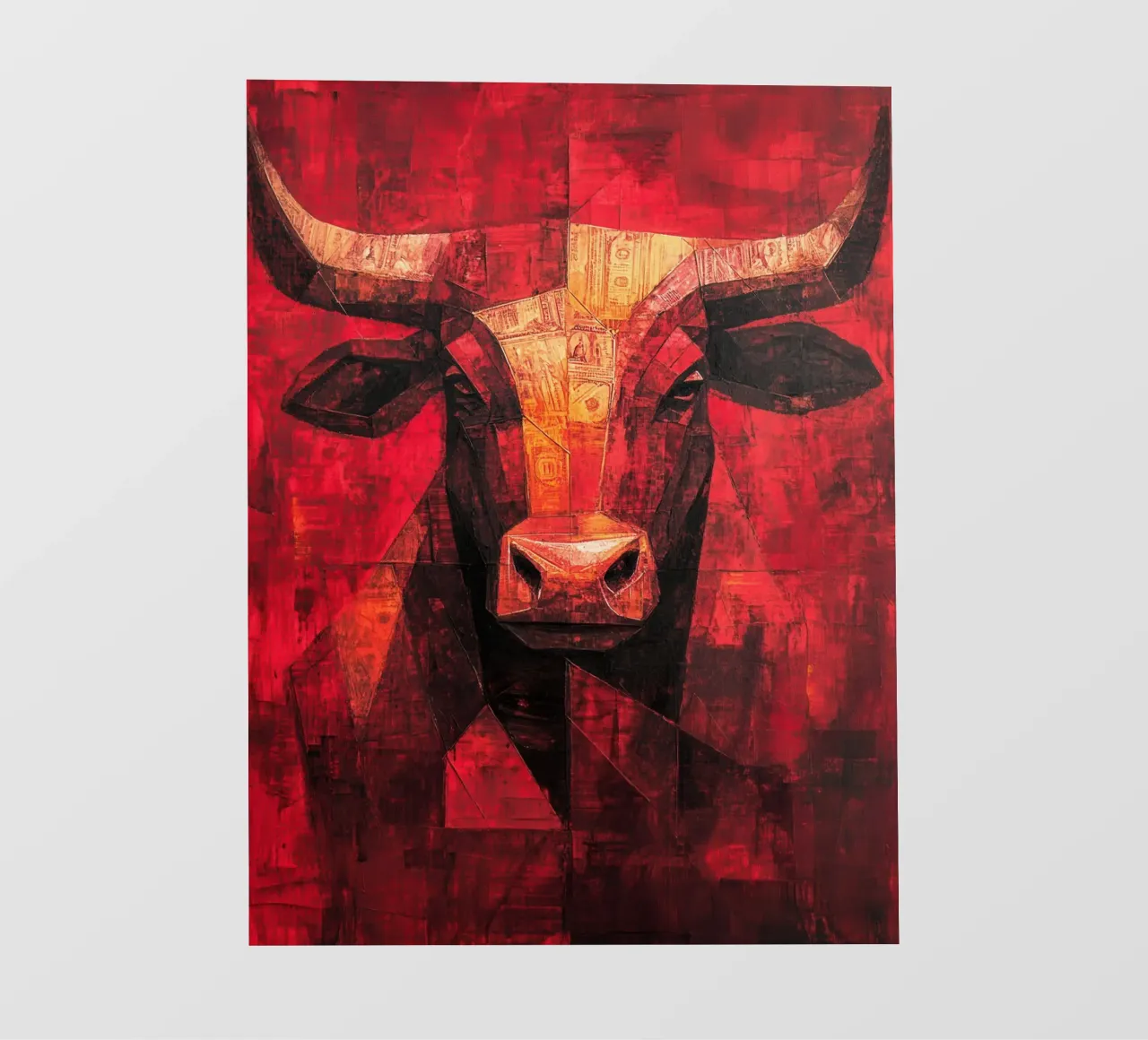 Taurus pellicola backlit da Art Unleashed