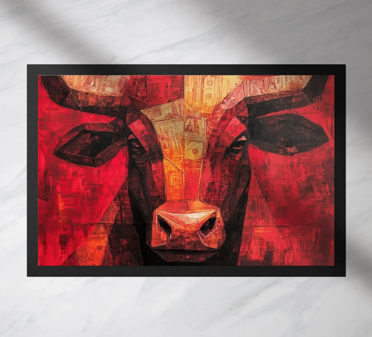 Taurus Fußmatte von Art Unleashed