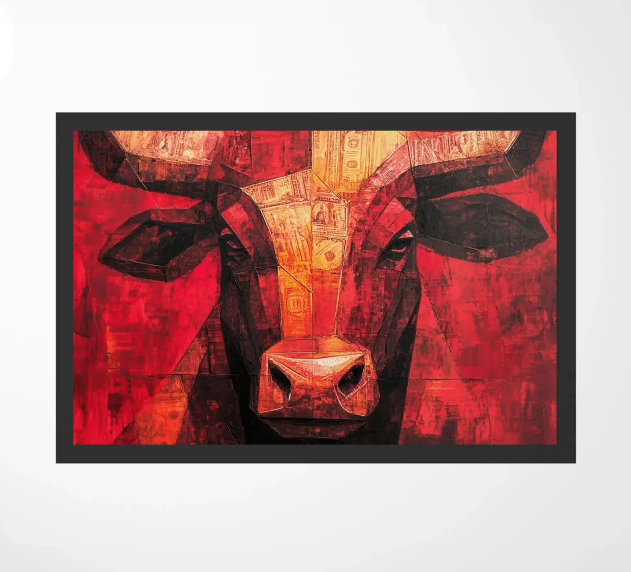 Taurus Fußmatte von Art Unleashed