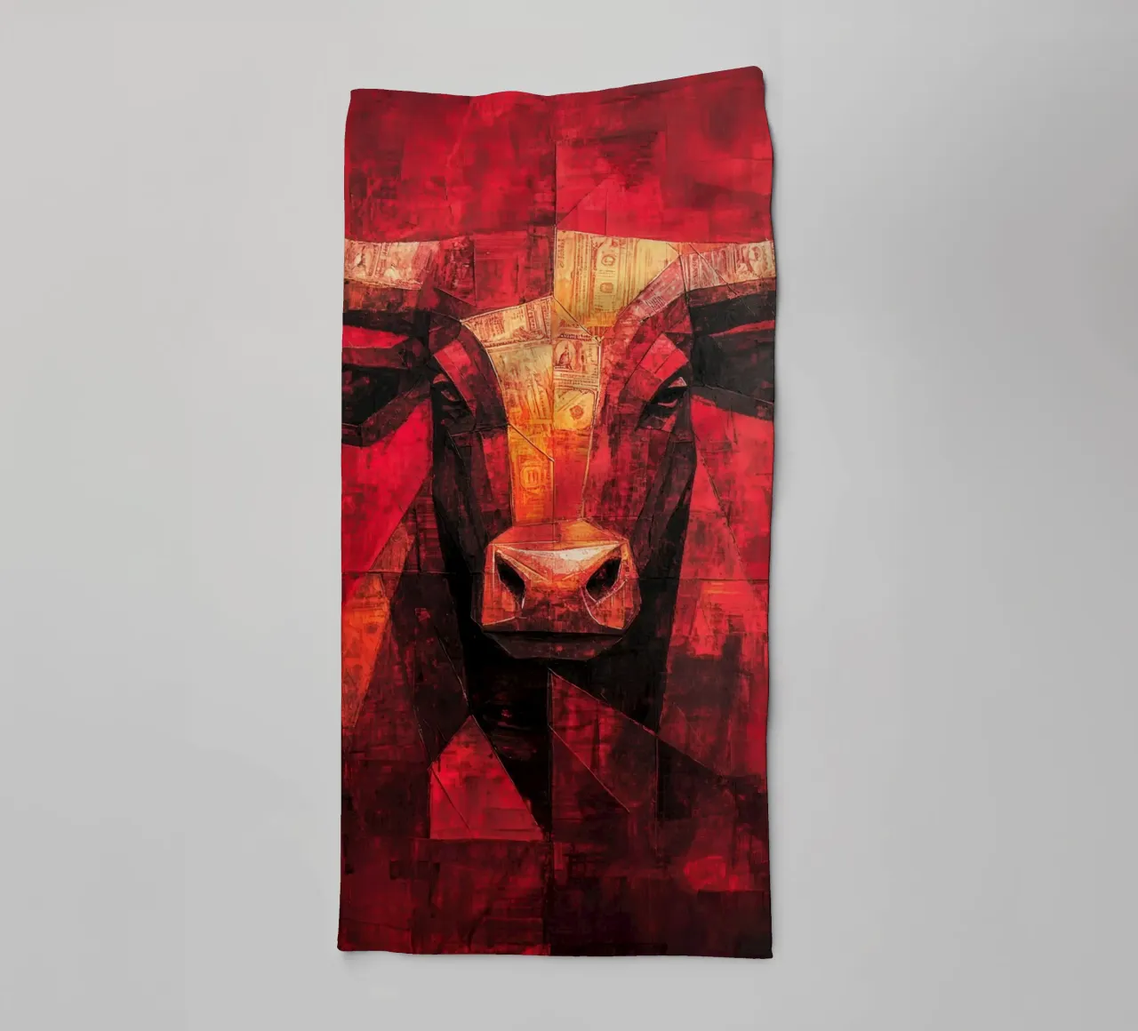 Taurus towel by Art Unleashed