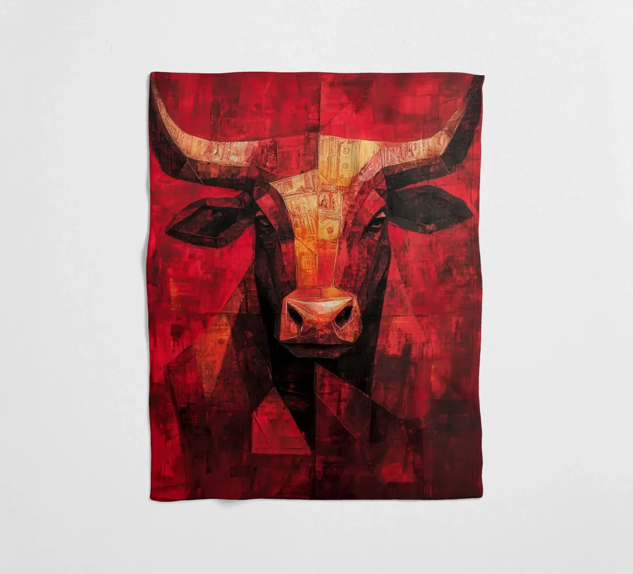 Taurus fleecedeken van Art Unleashed