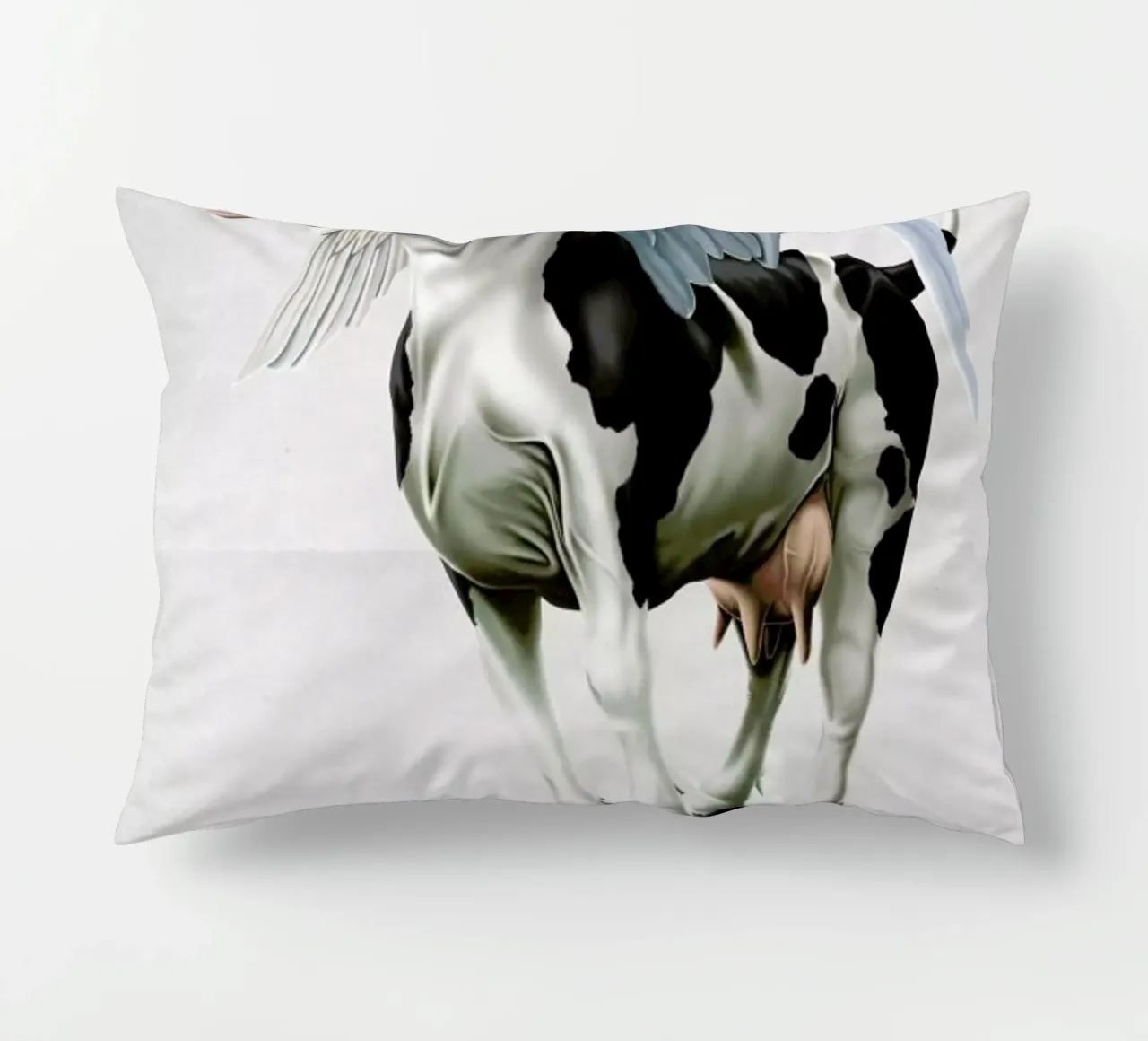 Holy Cow (Wordless) cuscino da Rob Art | Illustration