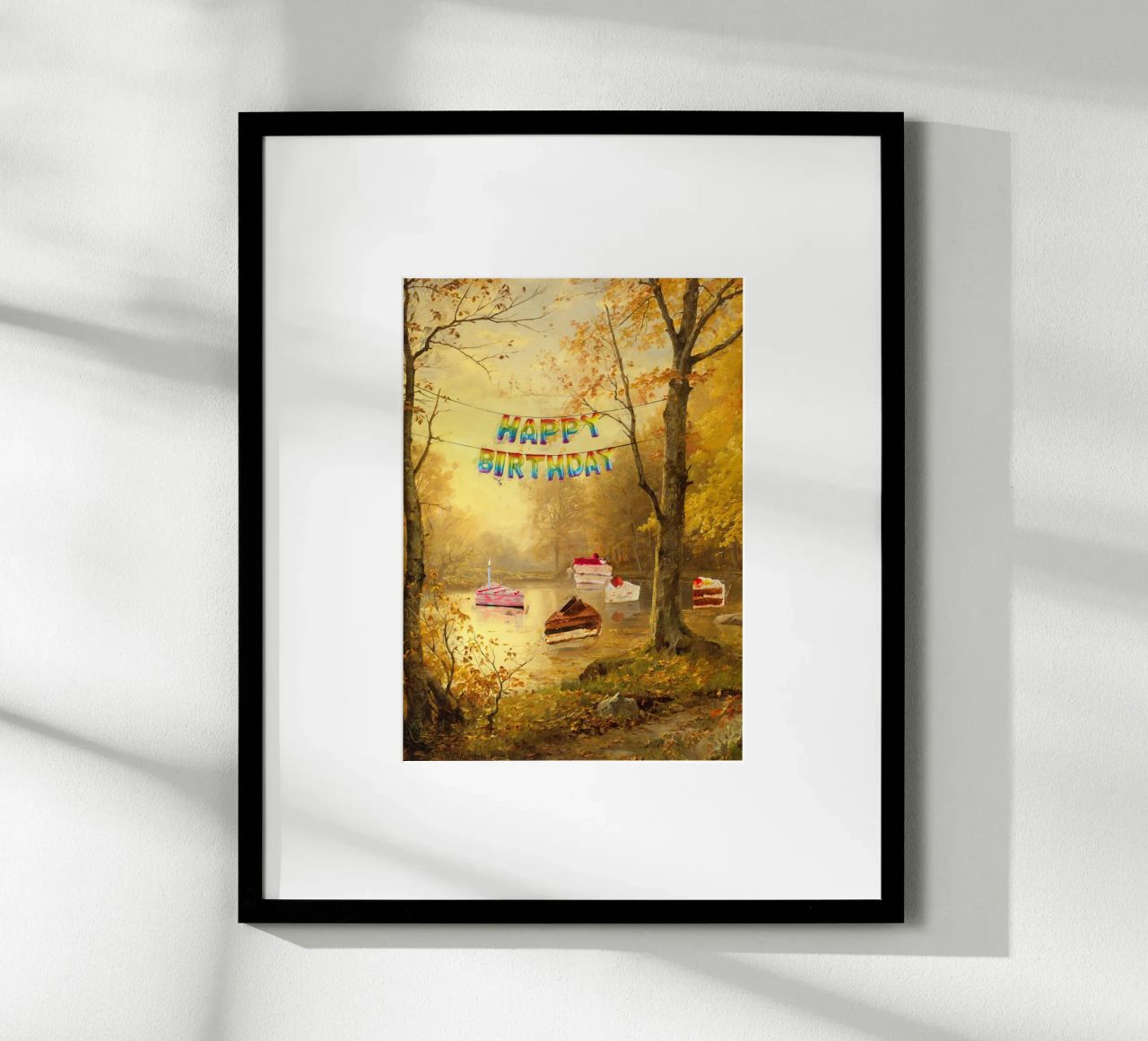 Birthday cakes Poster von Dikhotomy