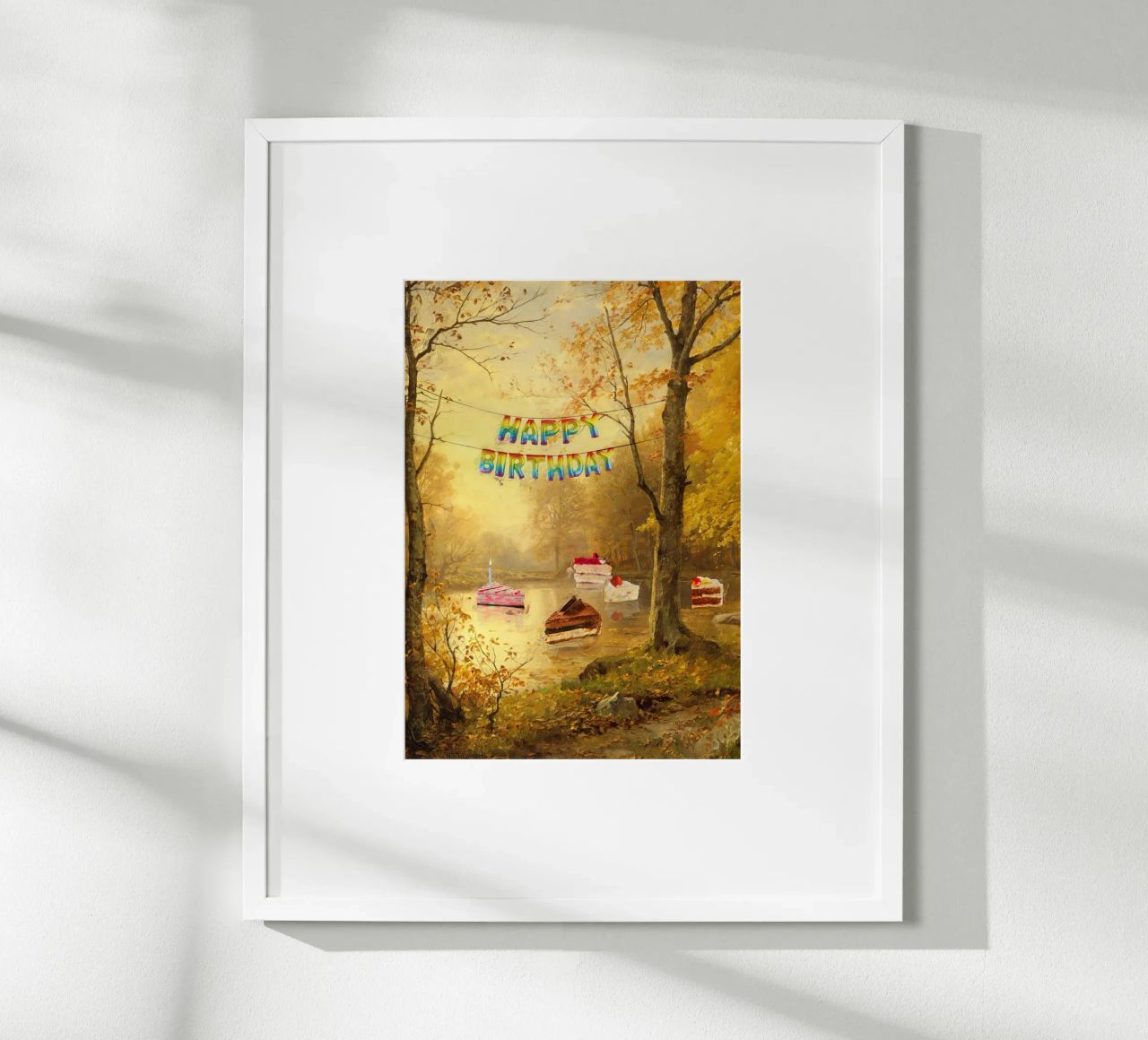 Birthday cakes Poster von Dikhotomy
