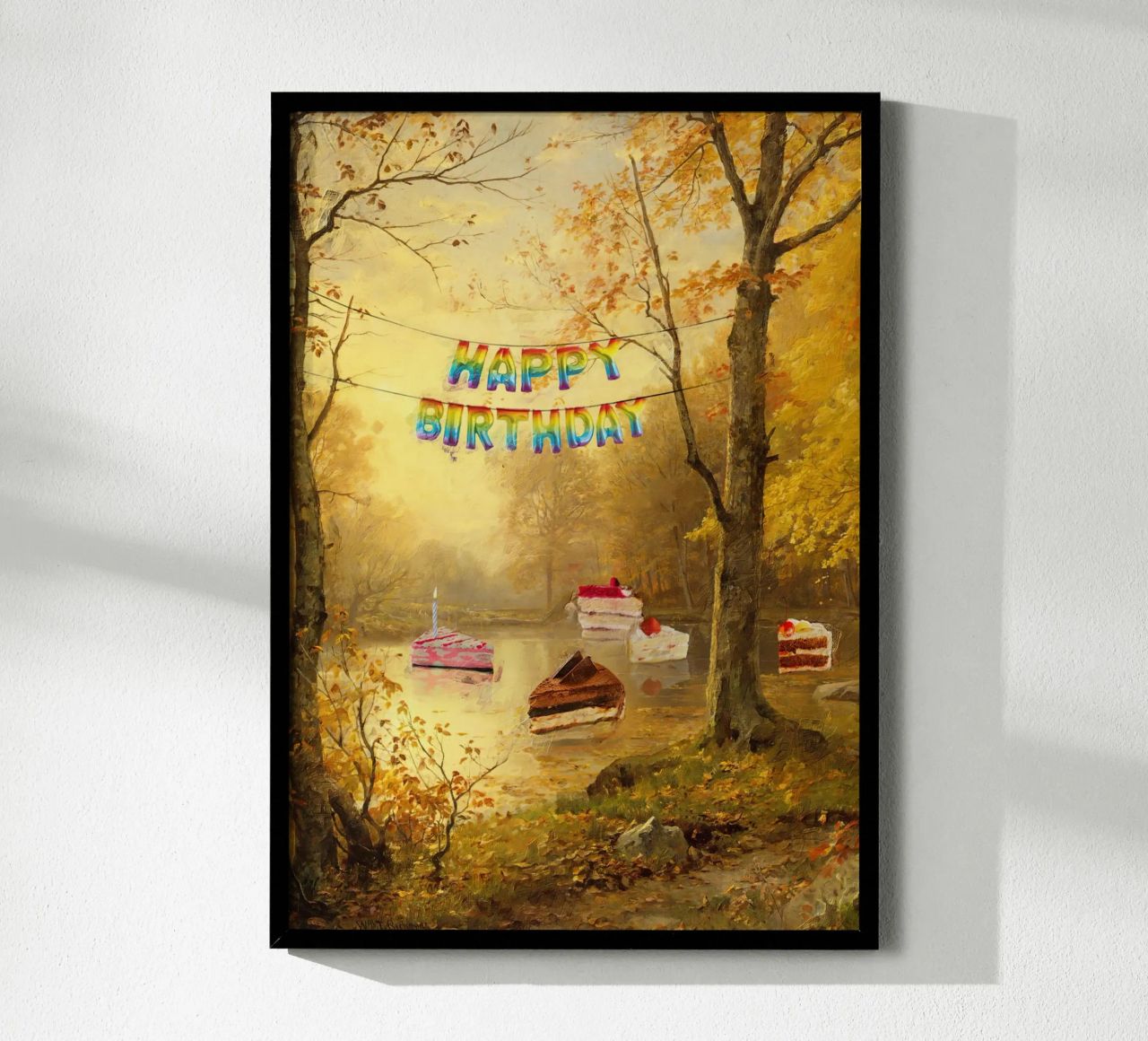 Birthday cakes Poster von Dikhotomy