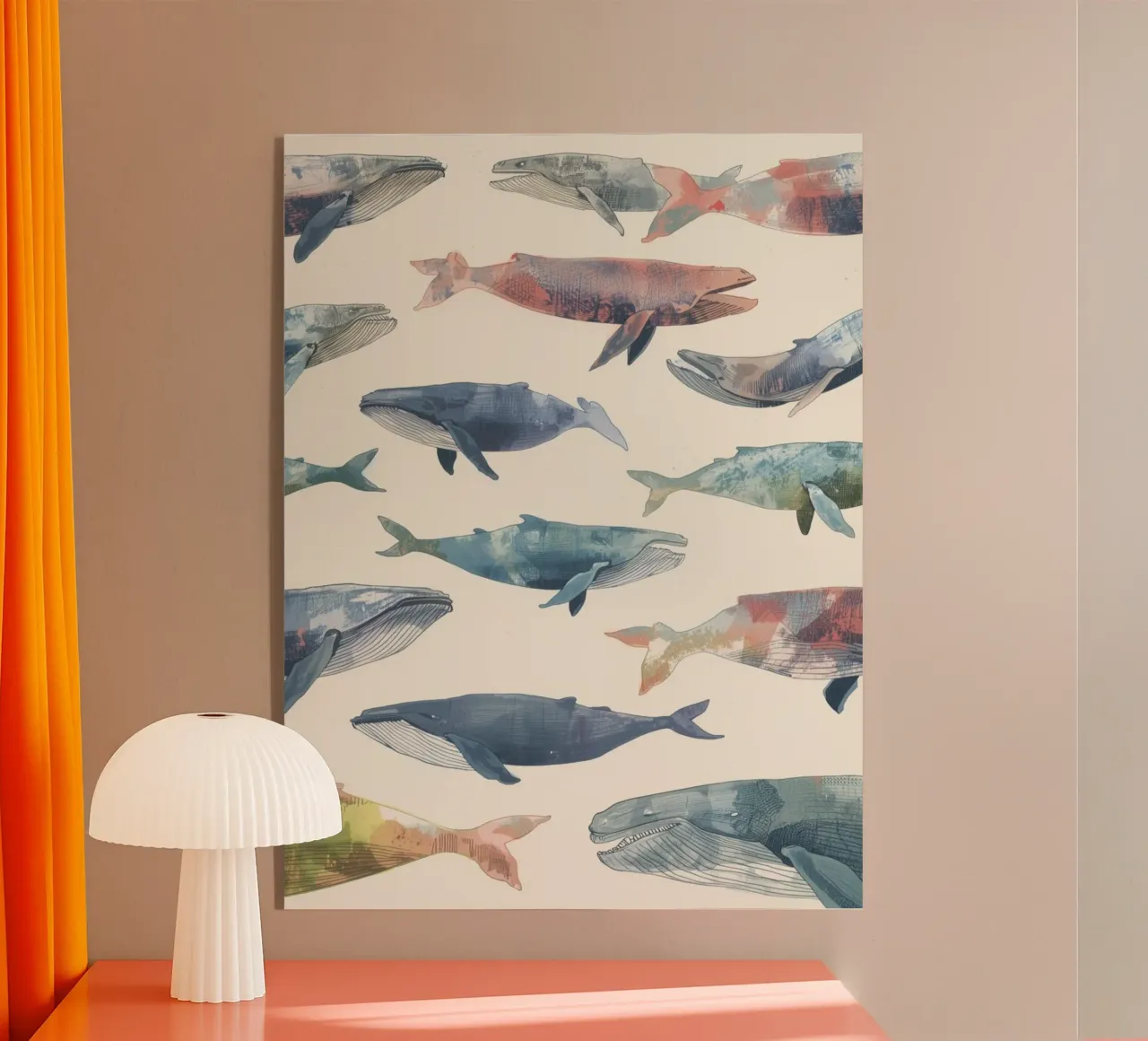 Wale plexiglas de Zwischenschicht