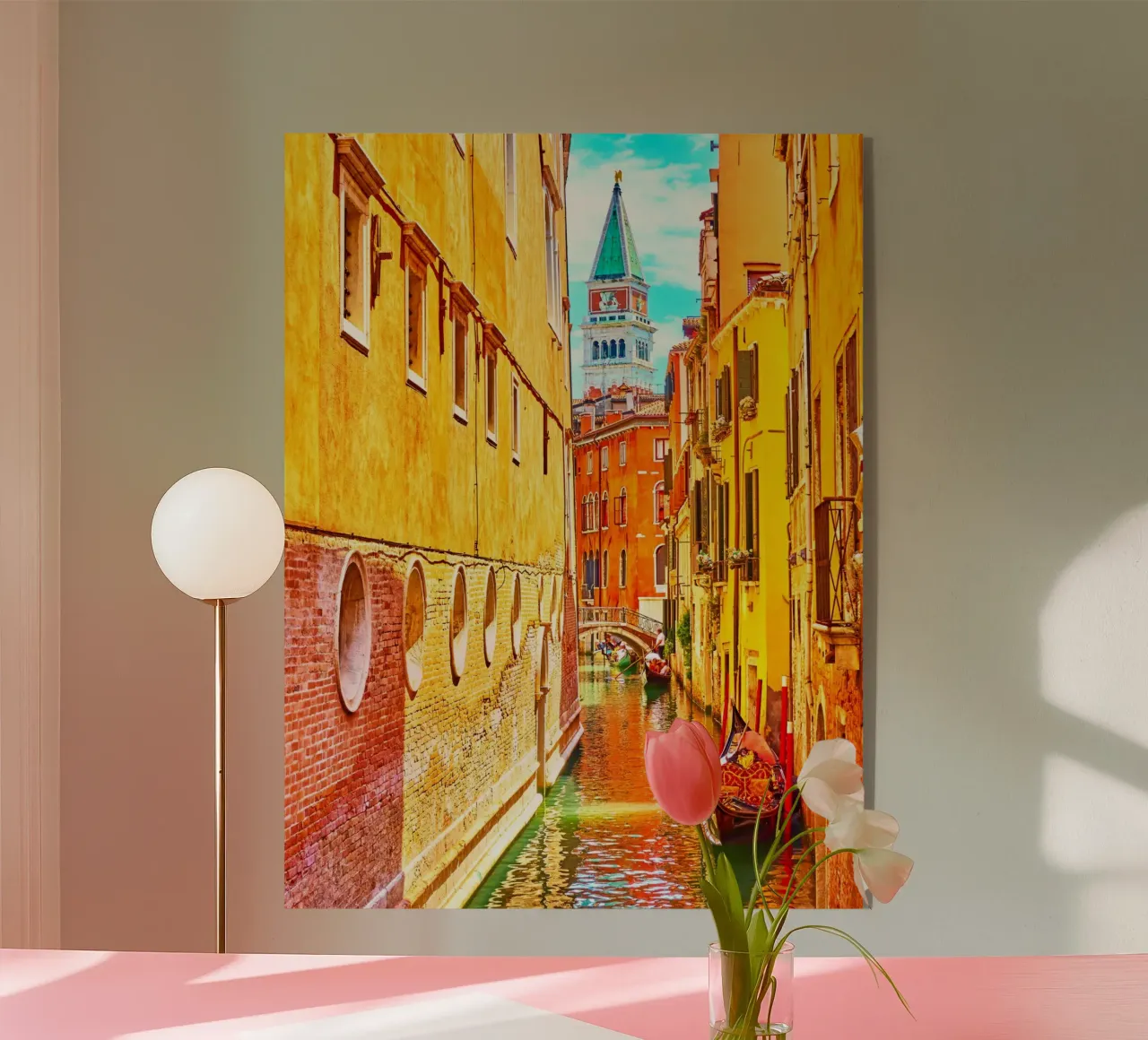 Venice Canal plexiglass da Artsy Bessy