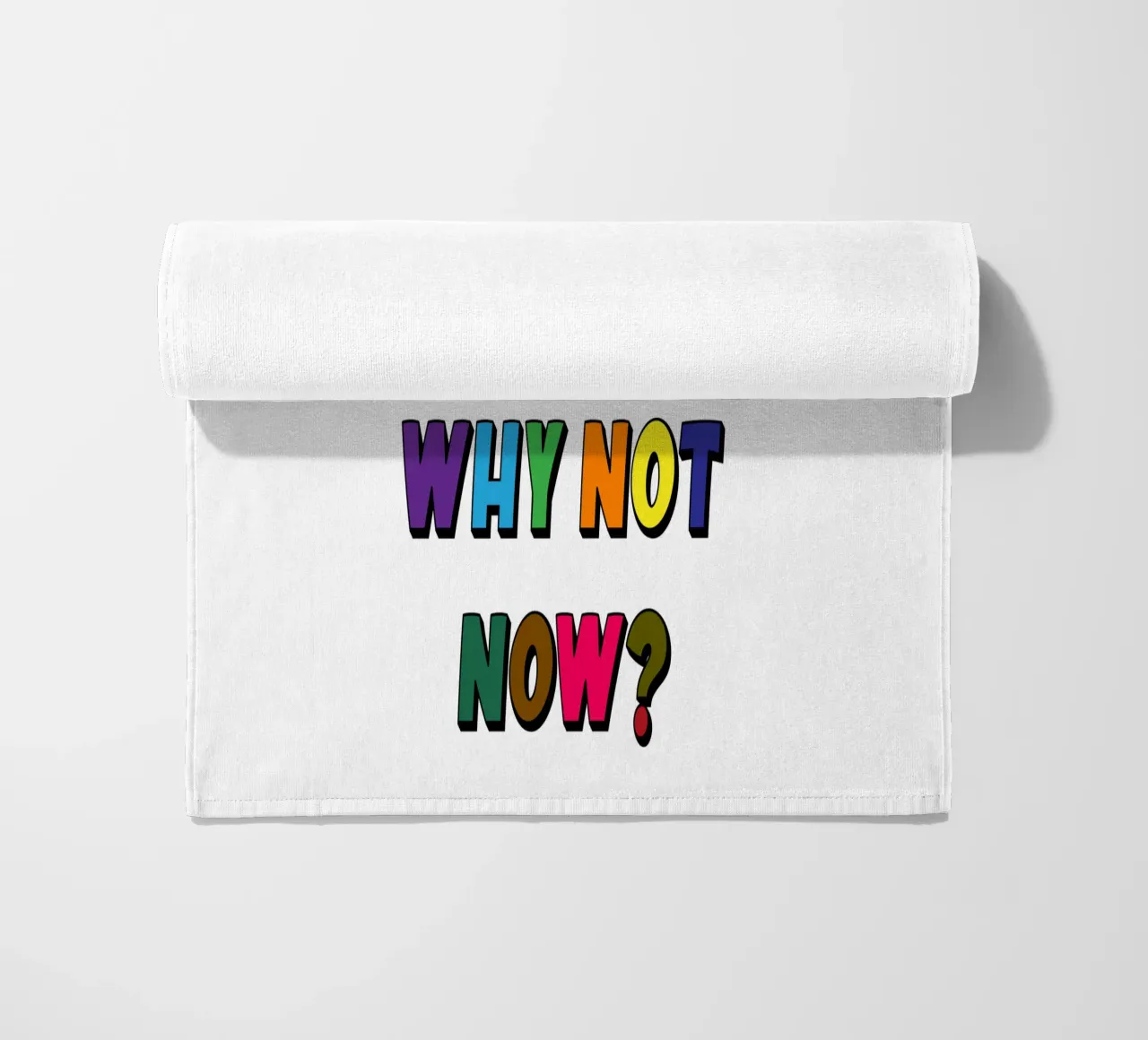 Perché non io? Perché non ora? telo mare da Sanavlis Studios Company