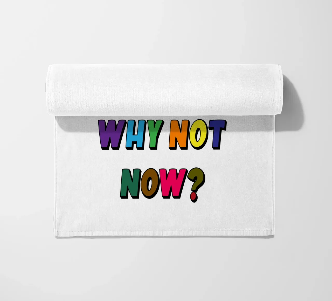 Perché non io? Perché non ora? telo mare da Sanavlis Studios Company