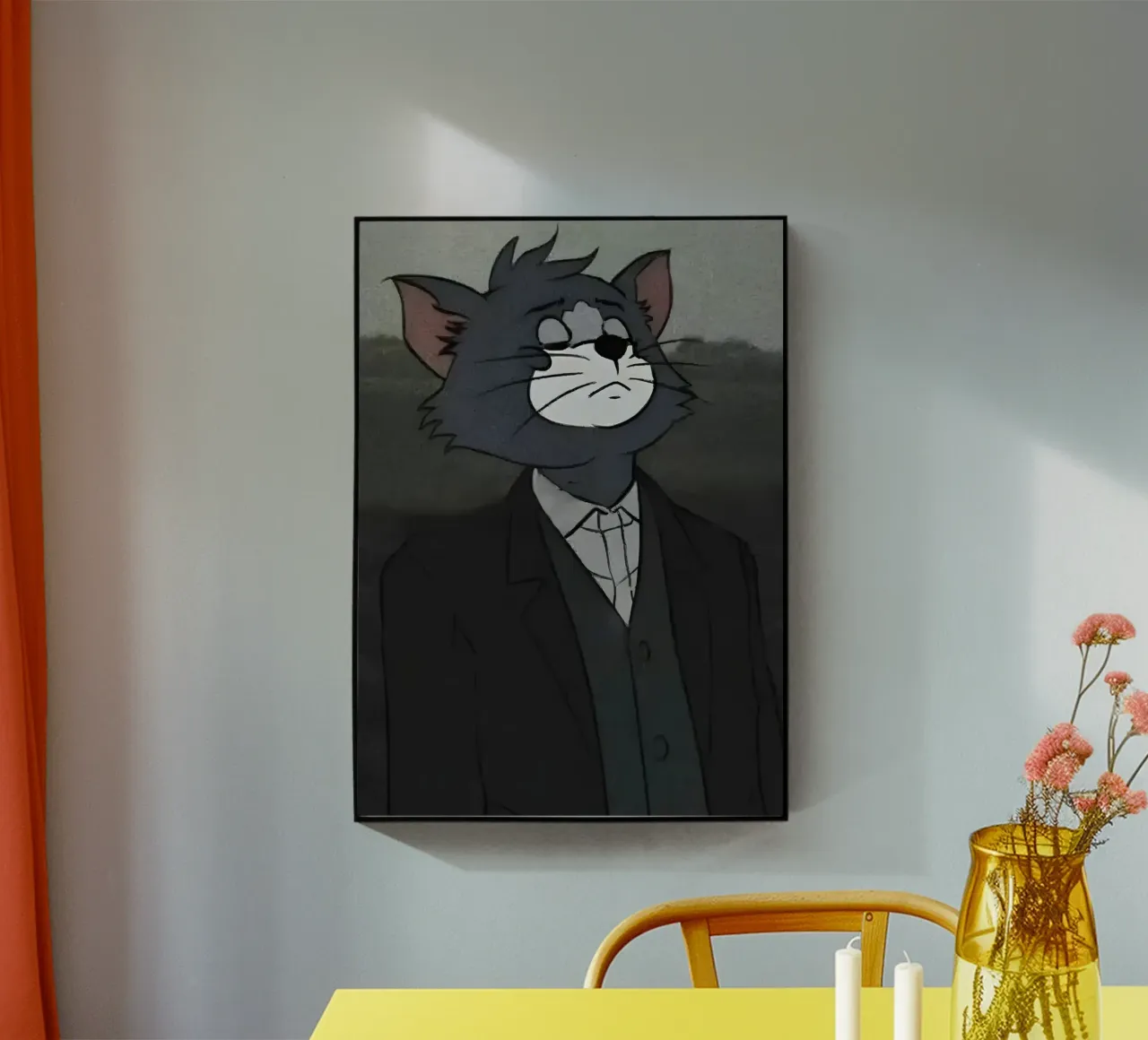 Sad Tom plexiglass da Funny Frame Factory