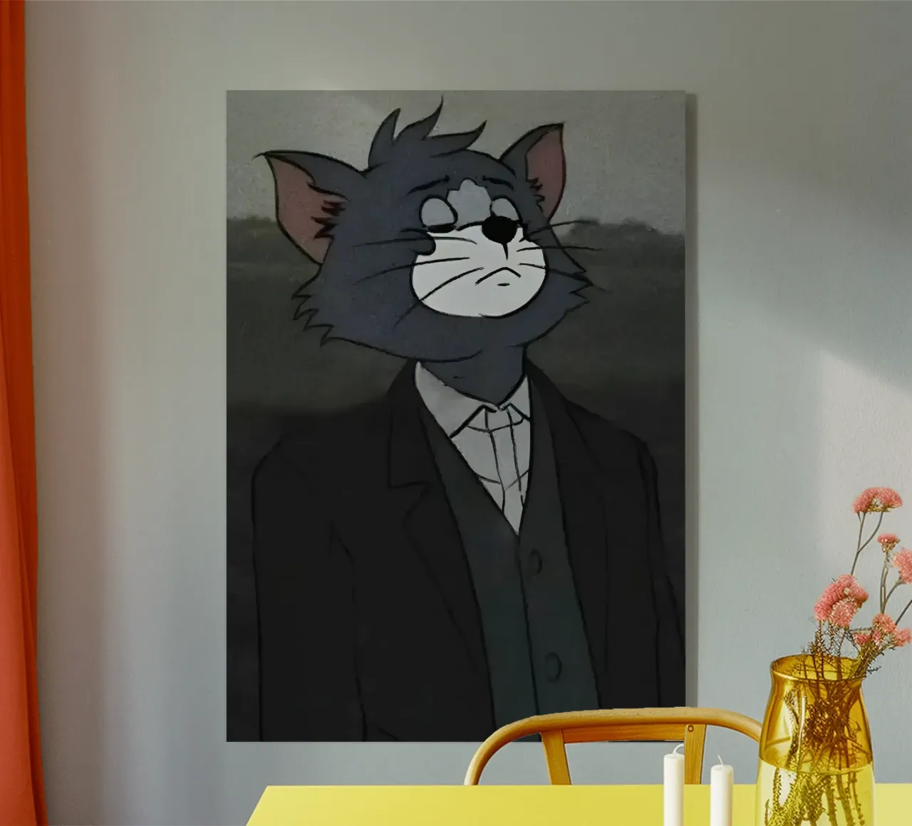 Sad Tom plexiglass da Funny Frame Factory