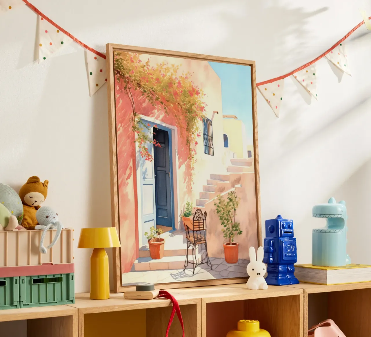 Mediterranean Patio plexiglass da Artsy Bessy