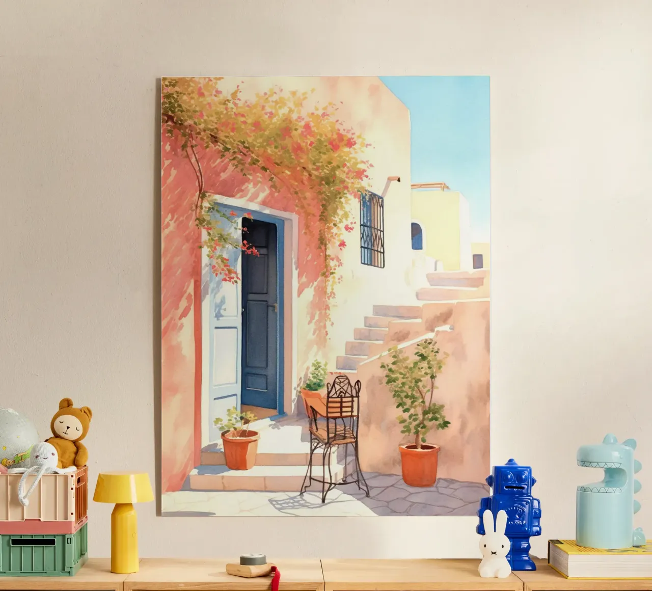 Mediterranean Patio plexiglass da Artsy Bessy